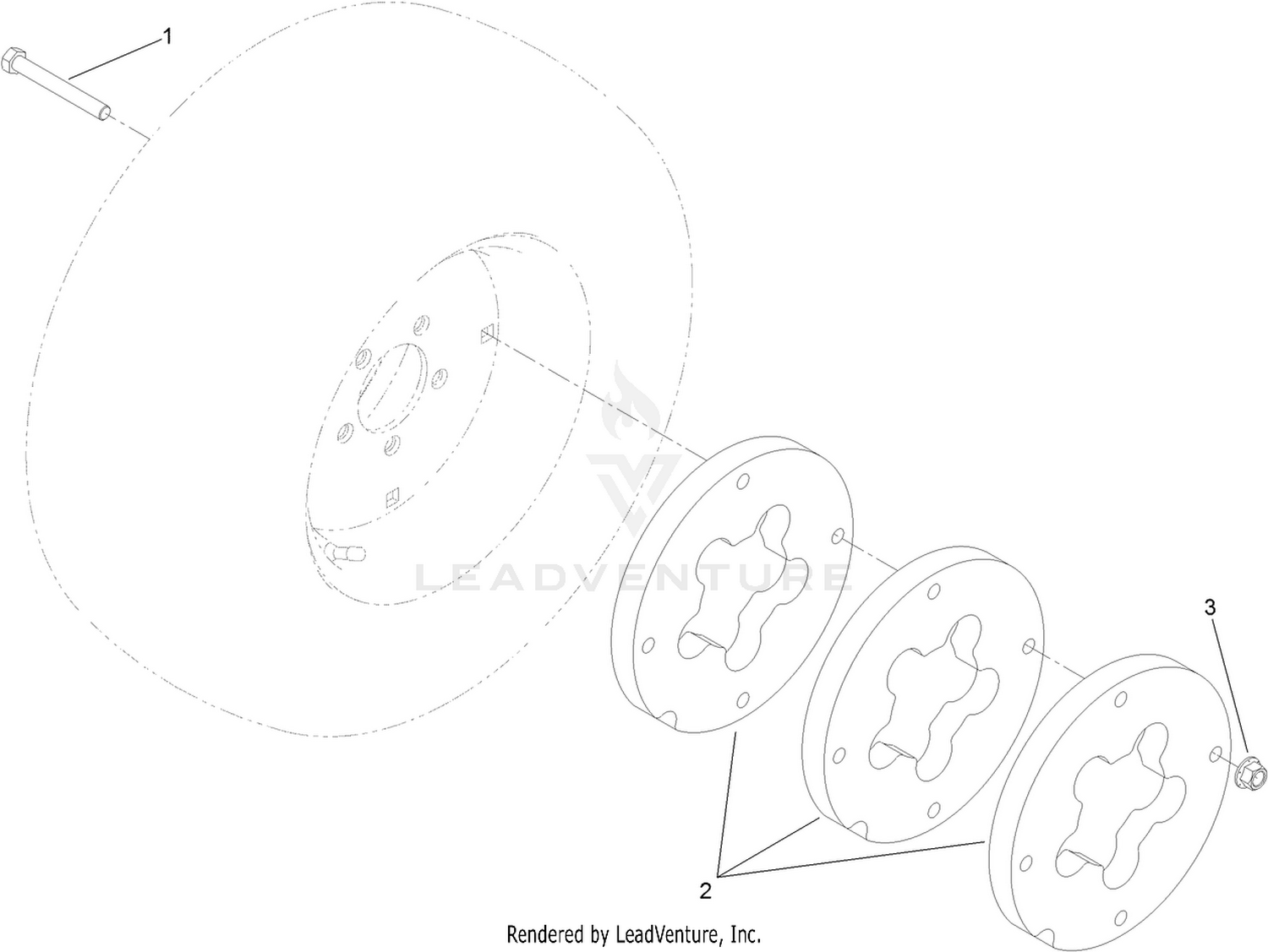 Wheel Weight Assembly No. 132-8149