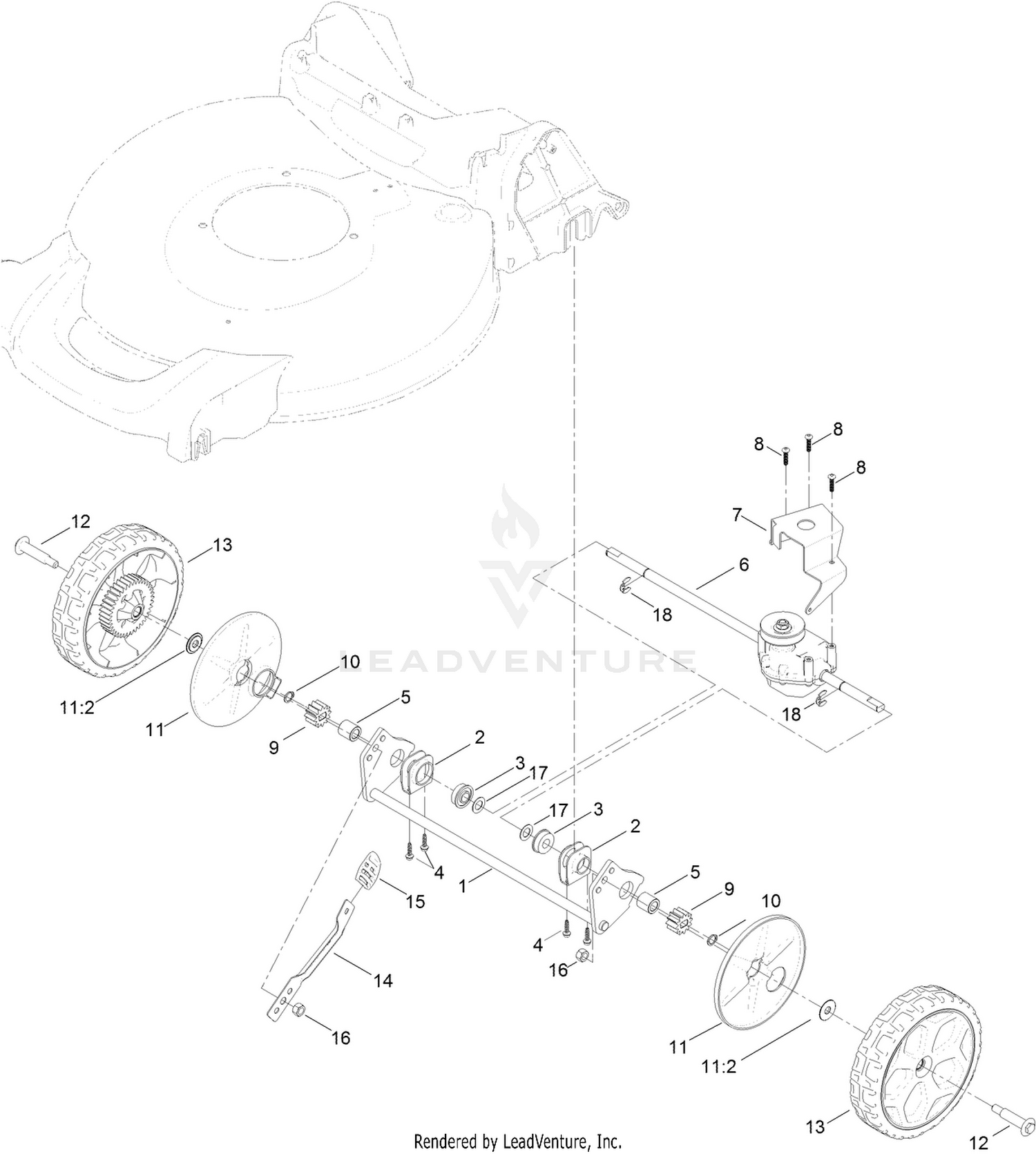 Rear Wheel Assembly