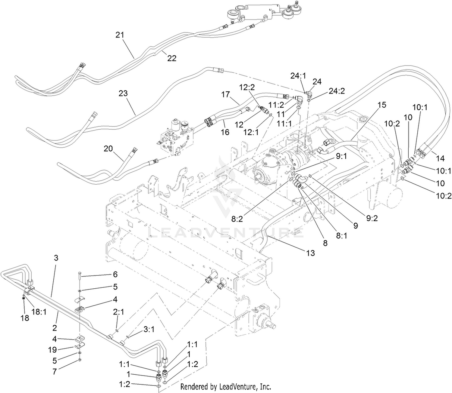 Traction and Steering Circuit Assembly