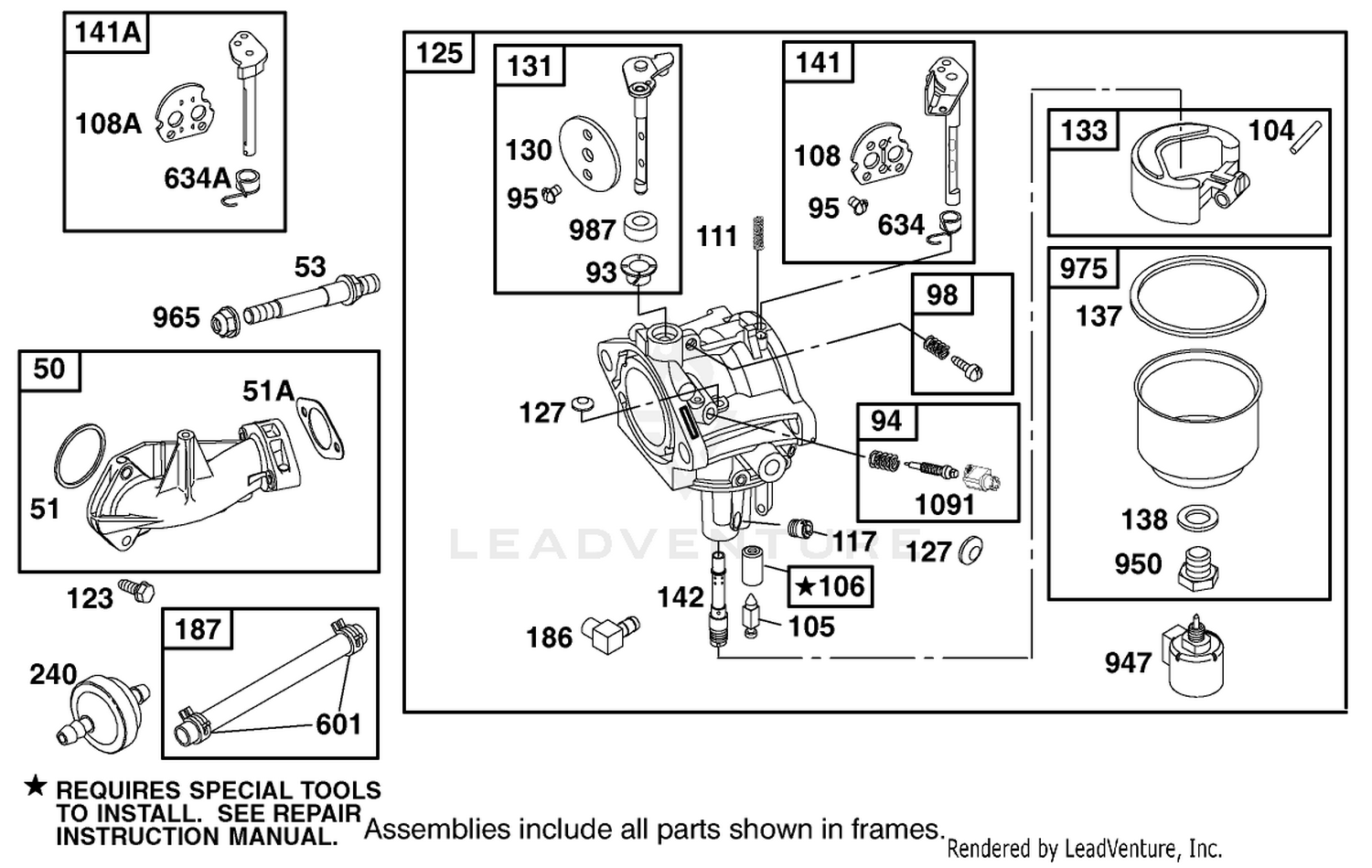 Engine Briggs  Stratton Model 28q777-0690-E1 4