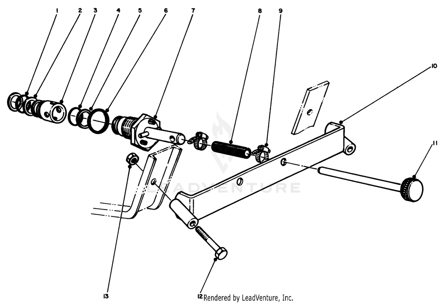 Reel Shutoff Kit No. 28-2150 (optional)
