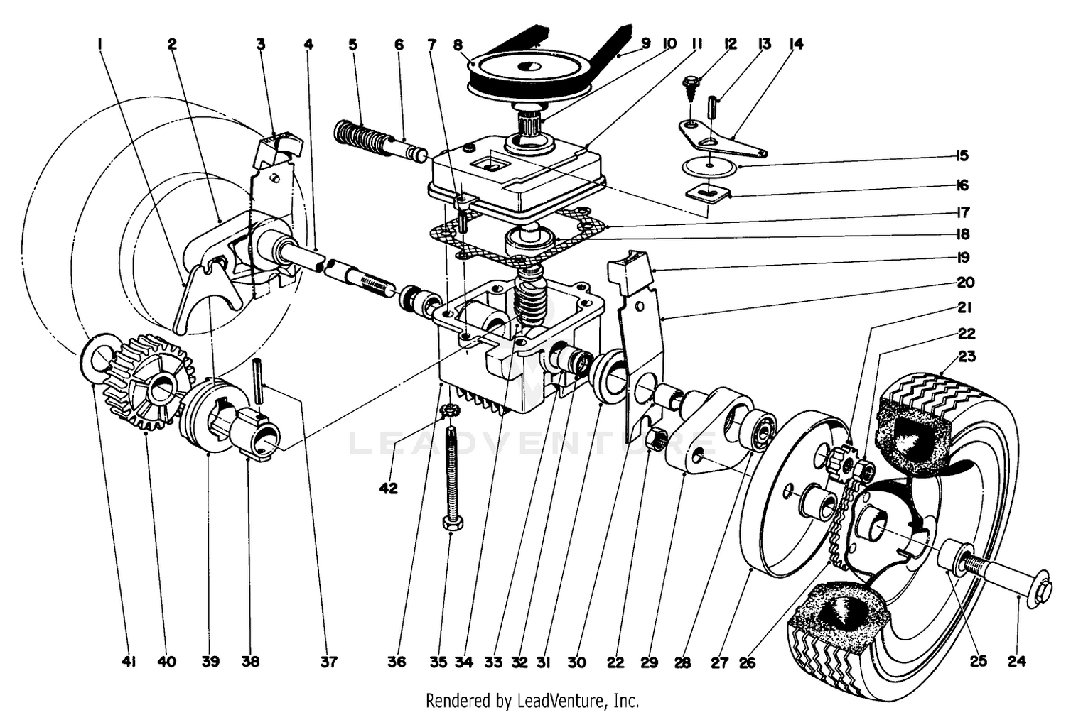 Gear Case Assembly