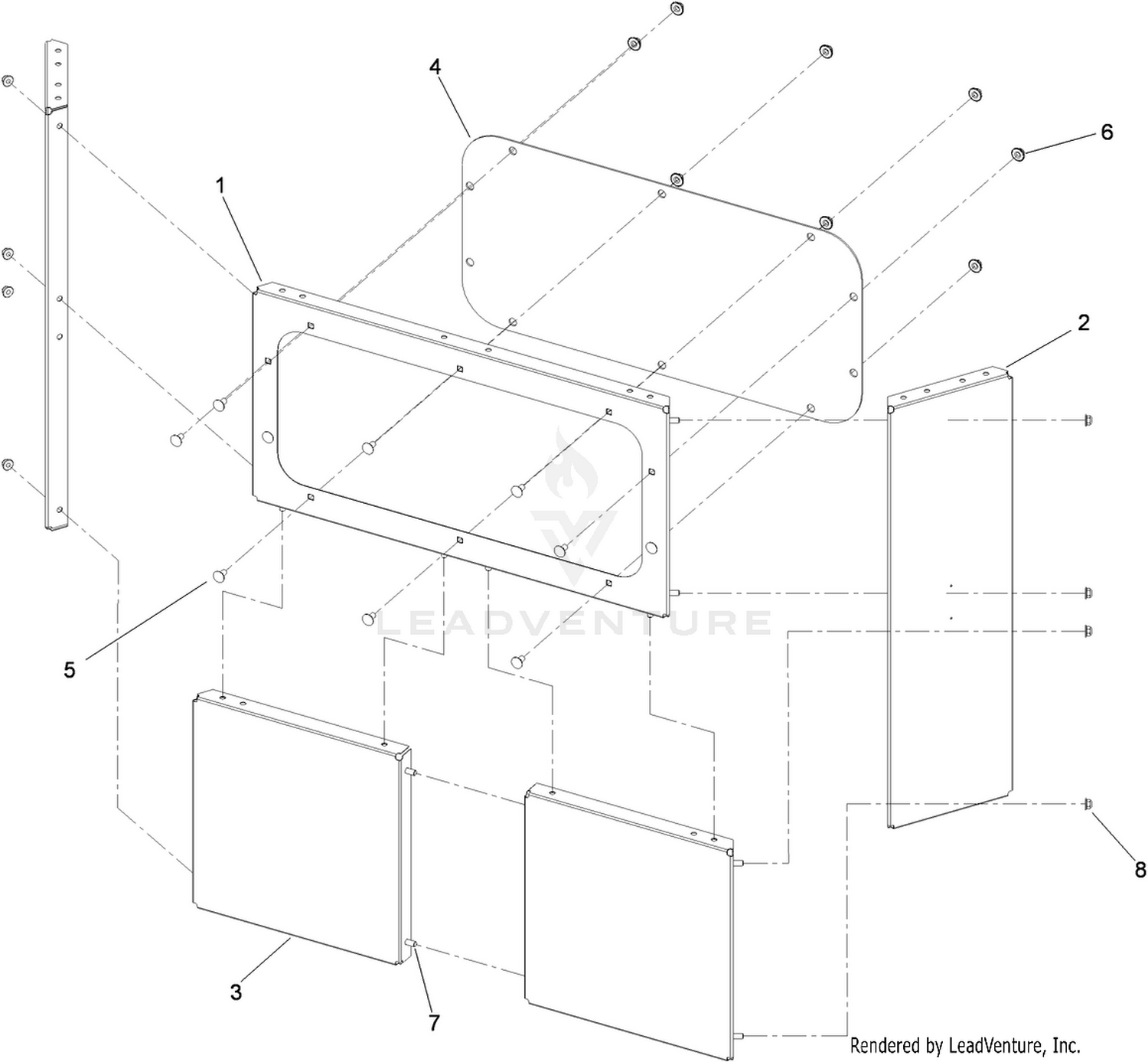 Sound Shield Assembly No. 119-6125