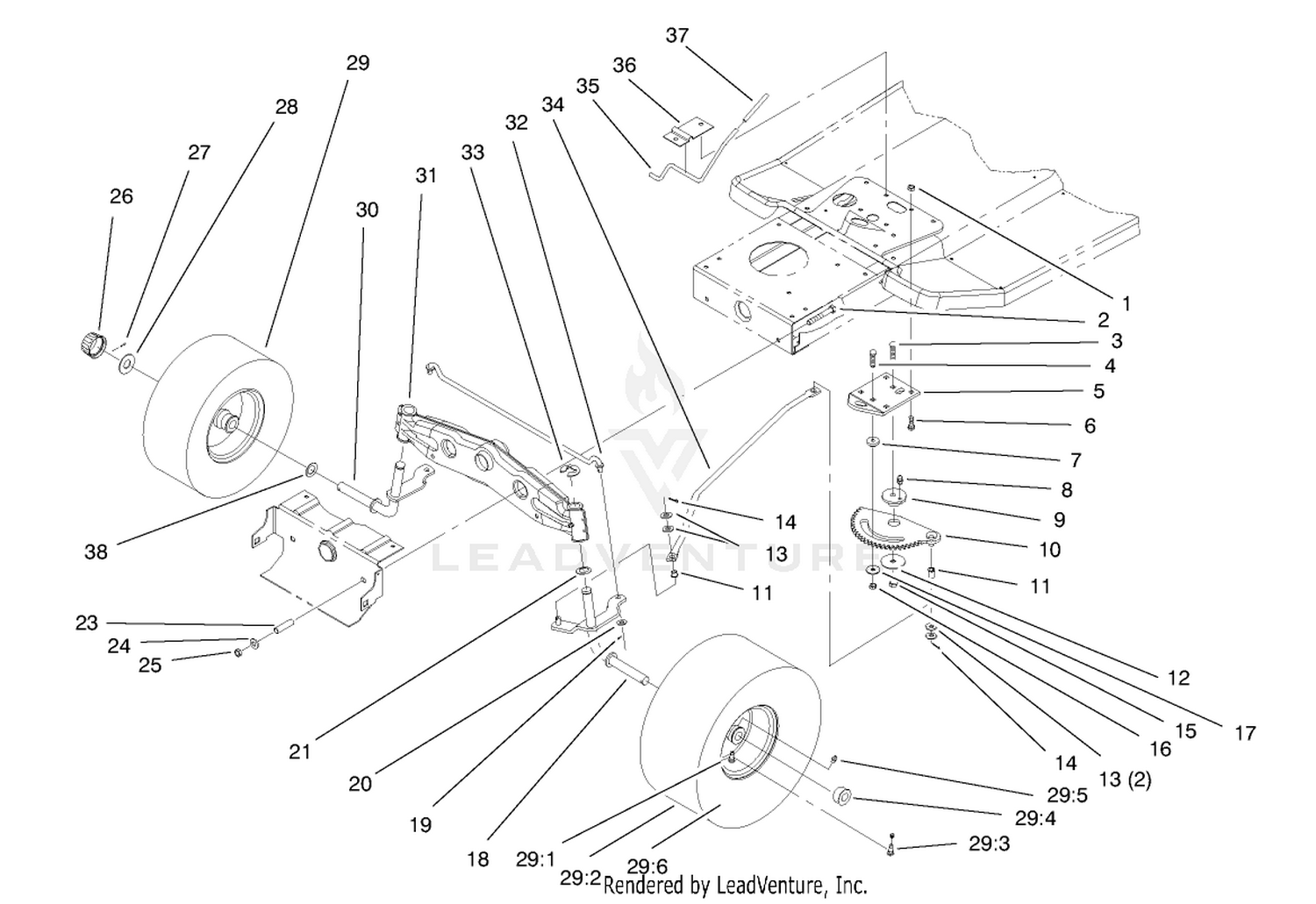 Front Axle Assembly