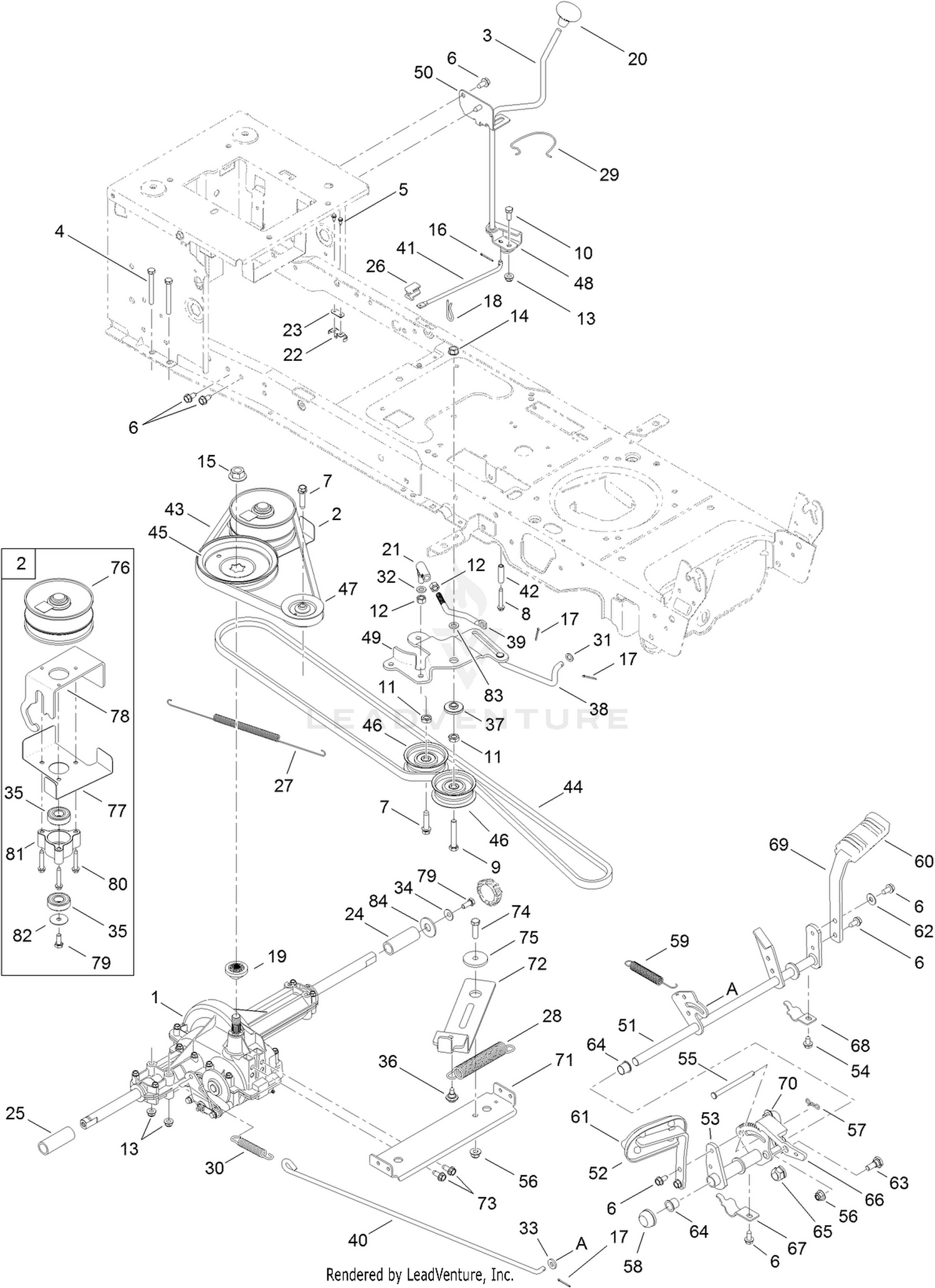 Transmission and Drive System Assembly