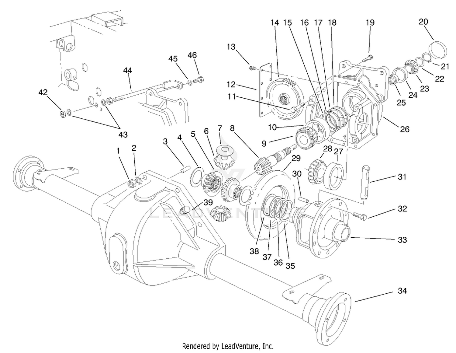 Differential Assembly No. 86-9600