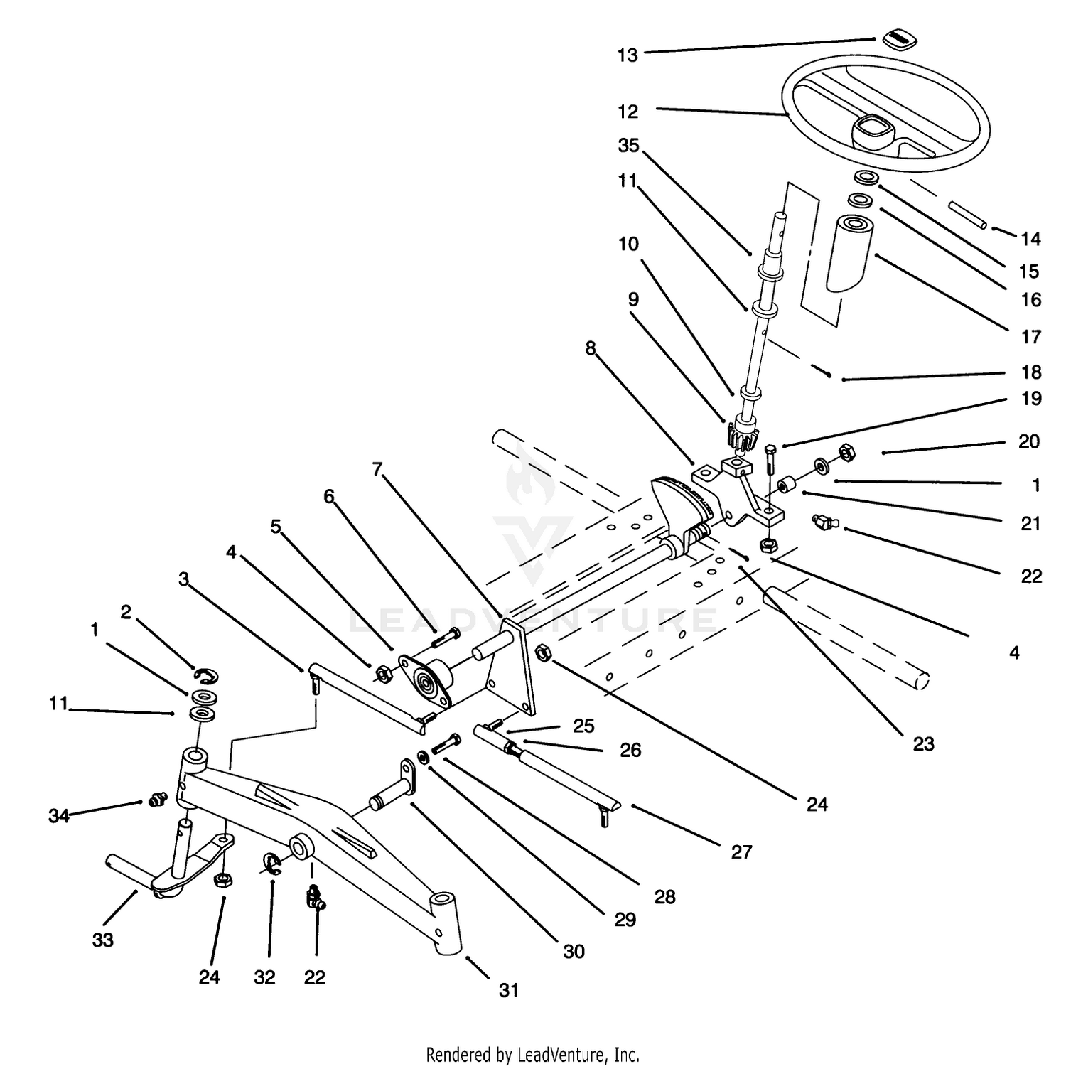 Front Axle And Steering