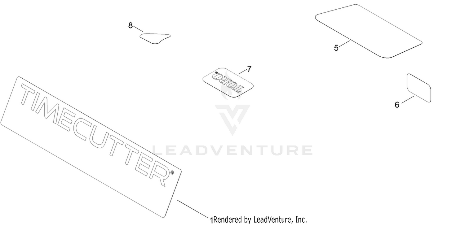 Model Specific Decal Assembly
