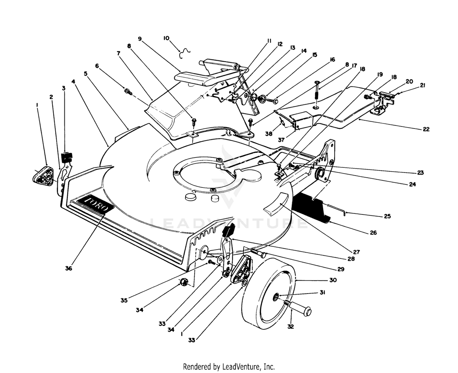 Housing Assembly (continued) (used On Units With Serial No. 9003043 And Up)