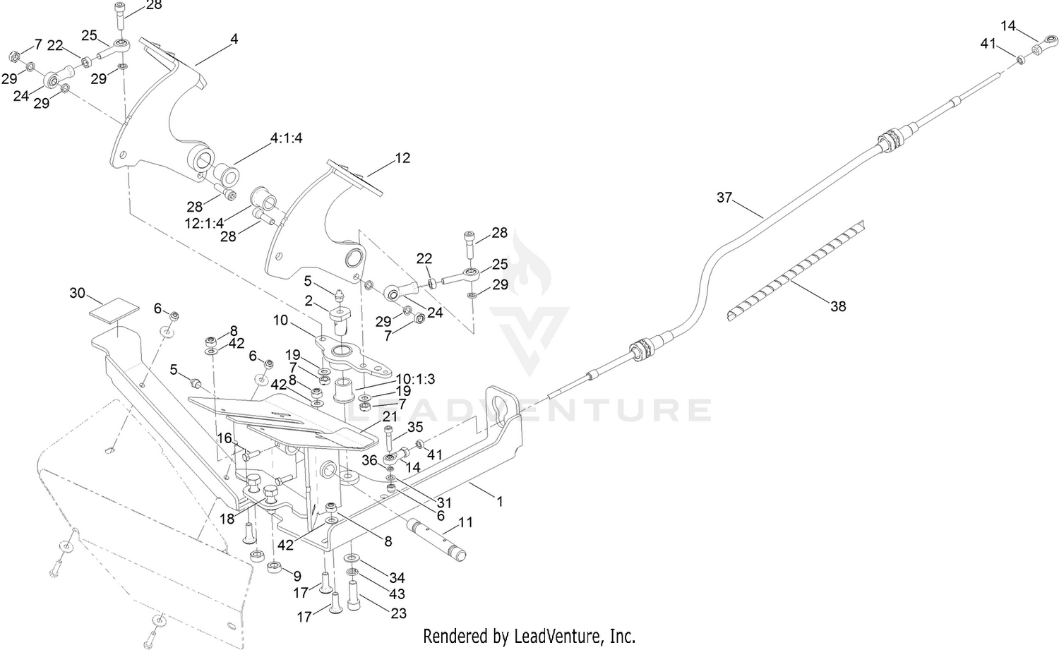 Pedal Control Assembly