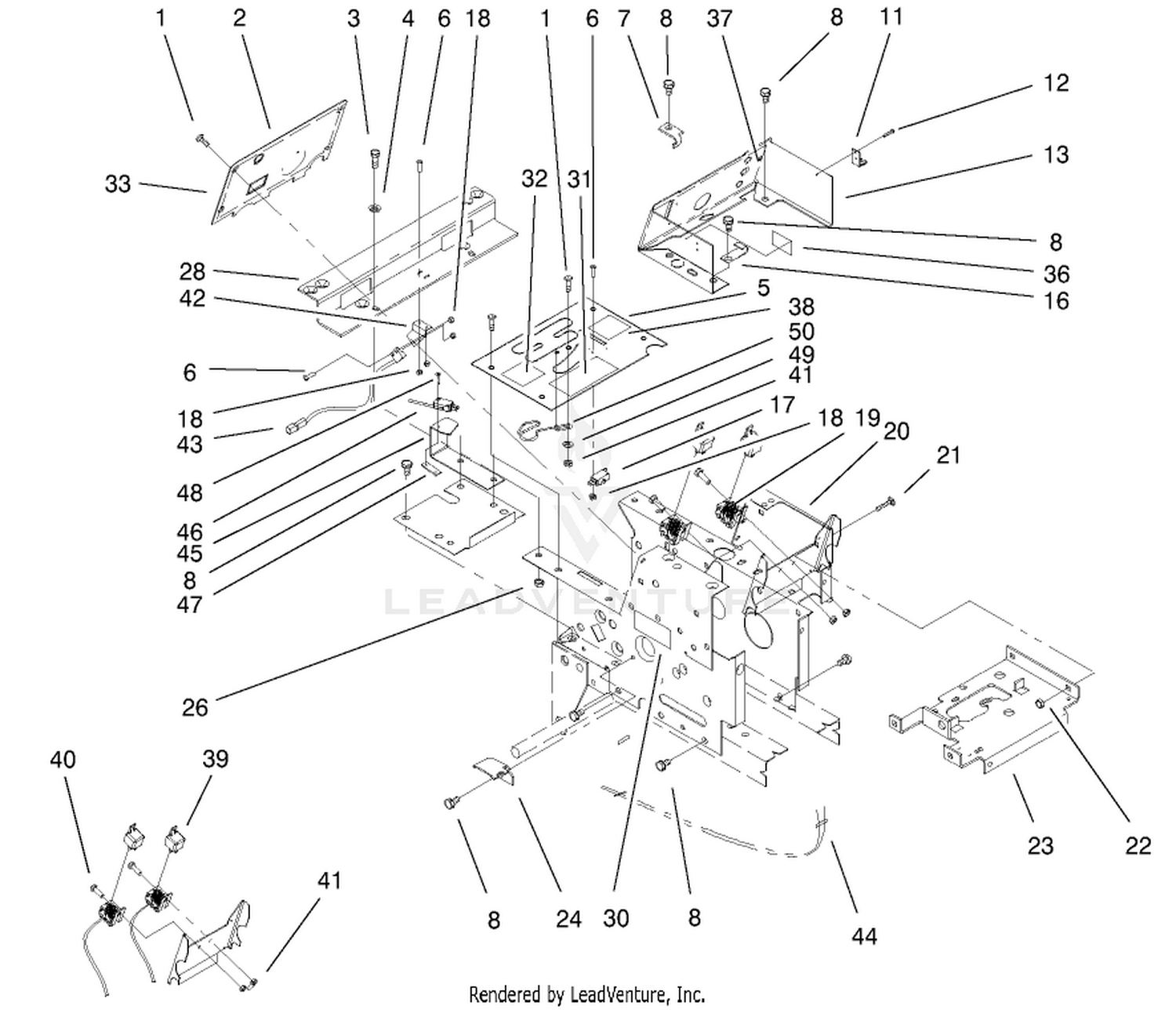 Hoodstand, Console Assembly