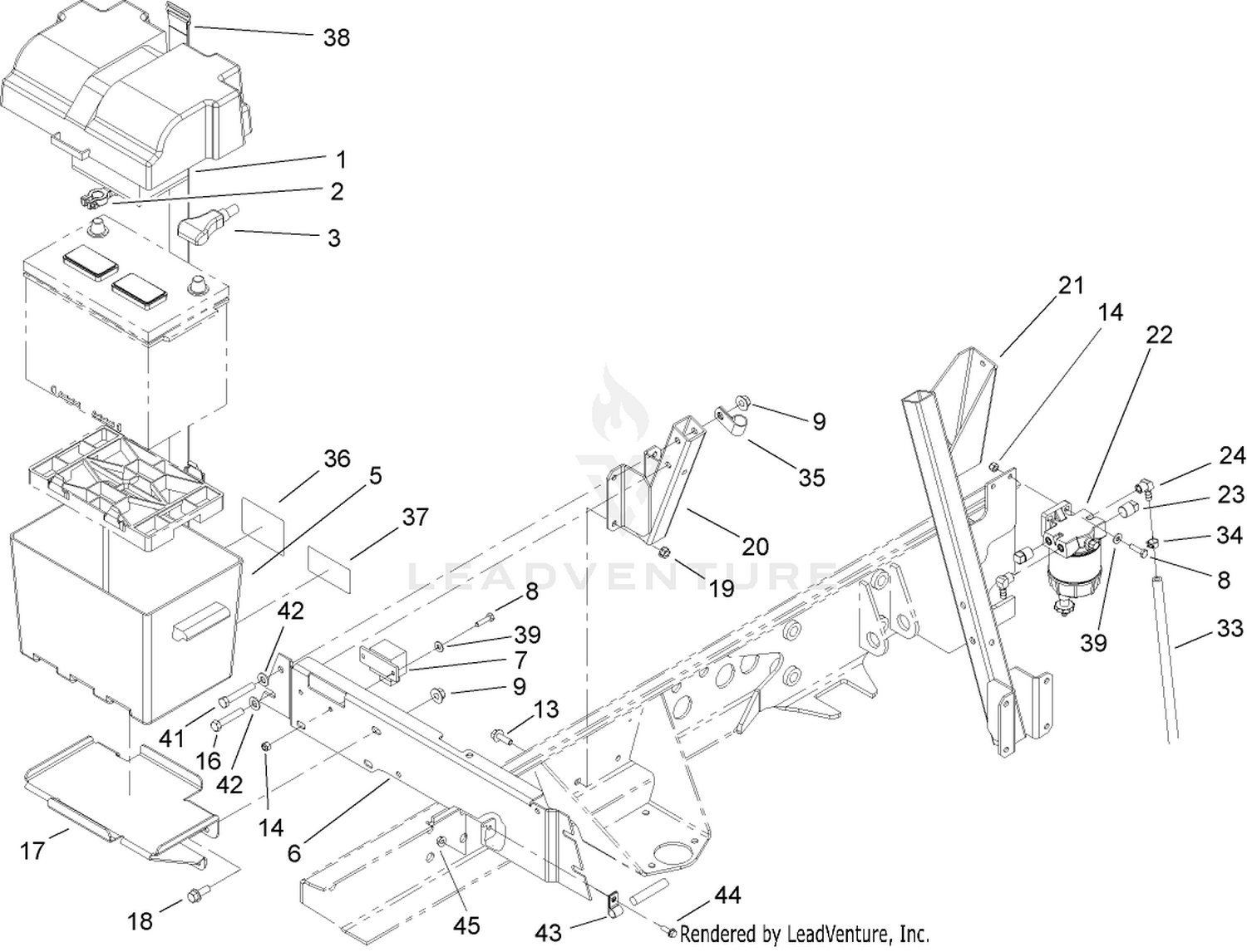 Battery Installation Assembly