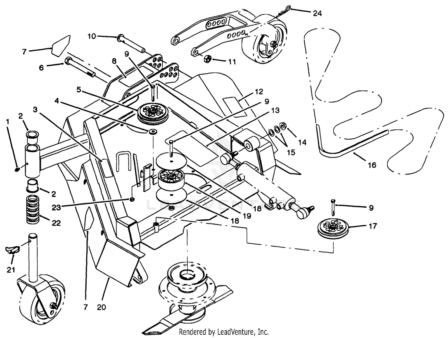 Wing Deck Assembly-R.h.