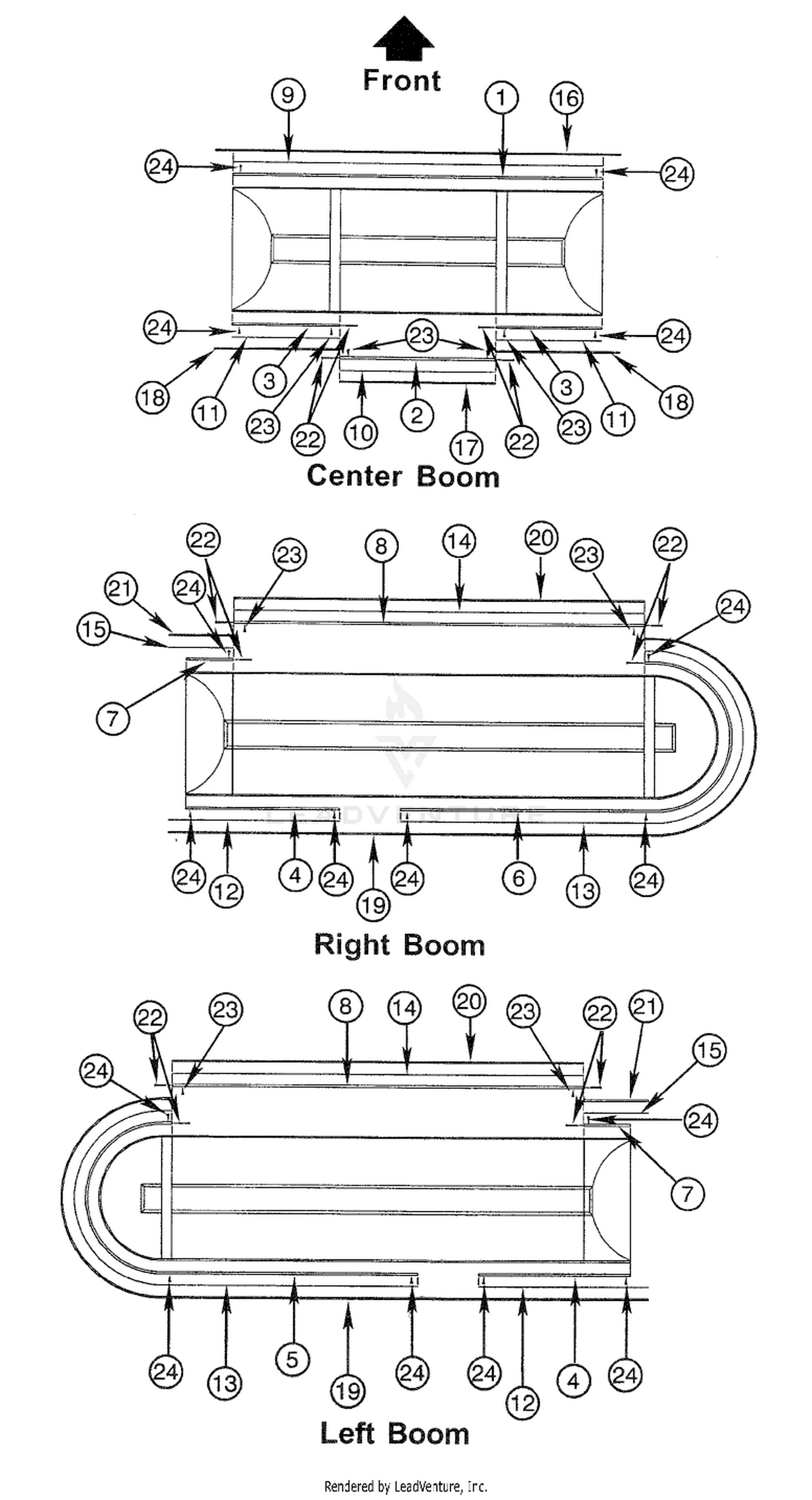 DRIFT SEAL RETAINER, DRIFT SEAL AND TRIM GROUP