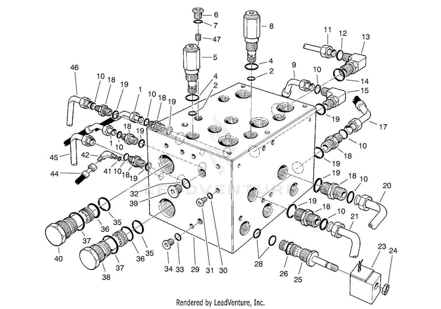 Pto Manifold Assembly