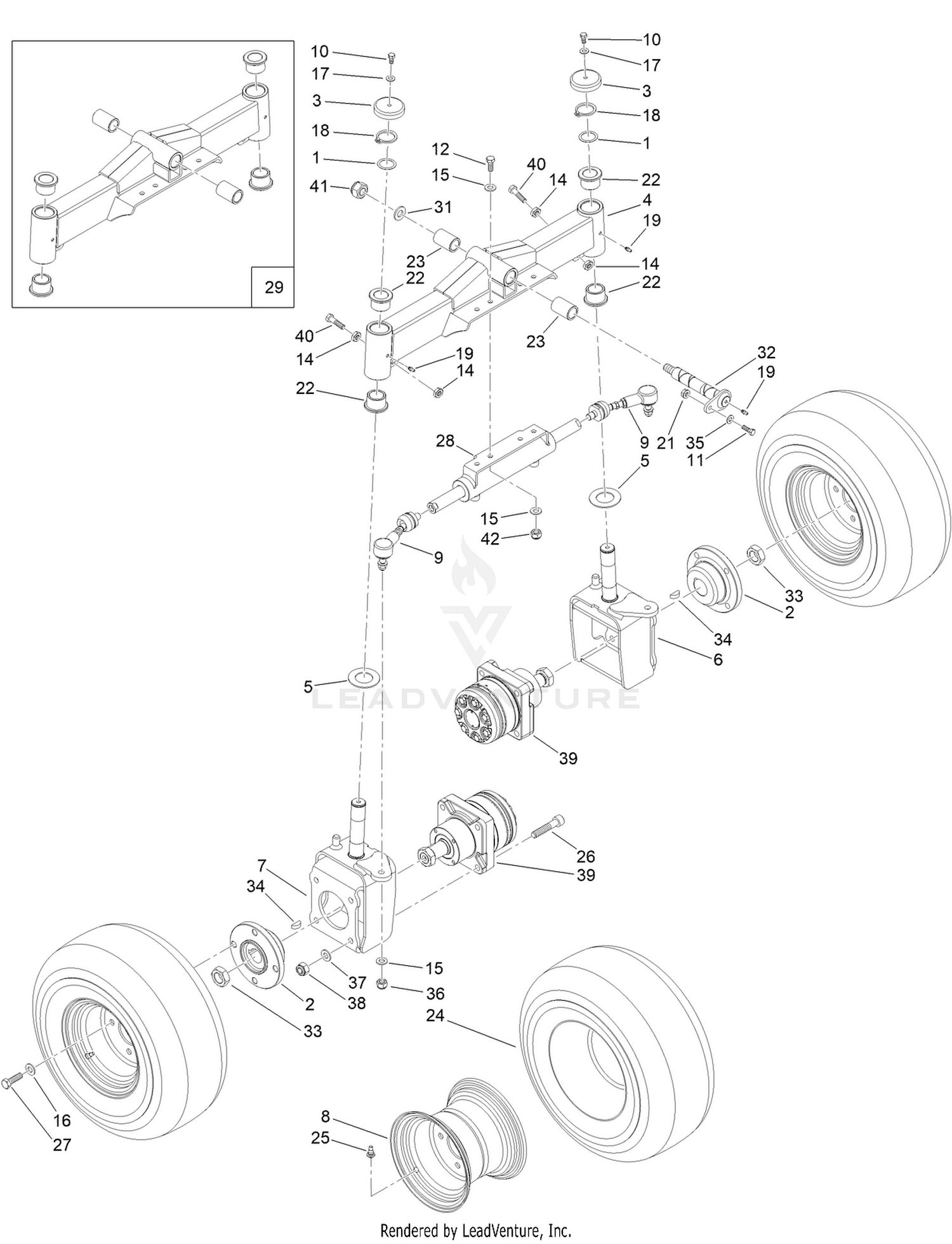 Rear Axle Assembly