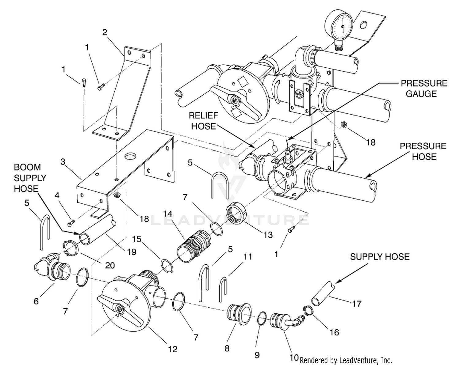 HOSE REEL PLUMBING