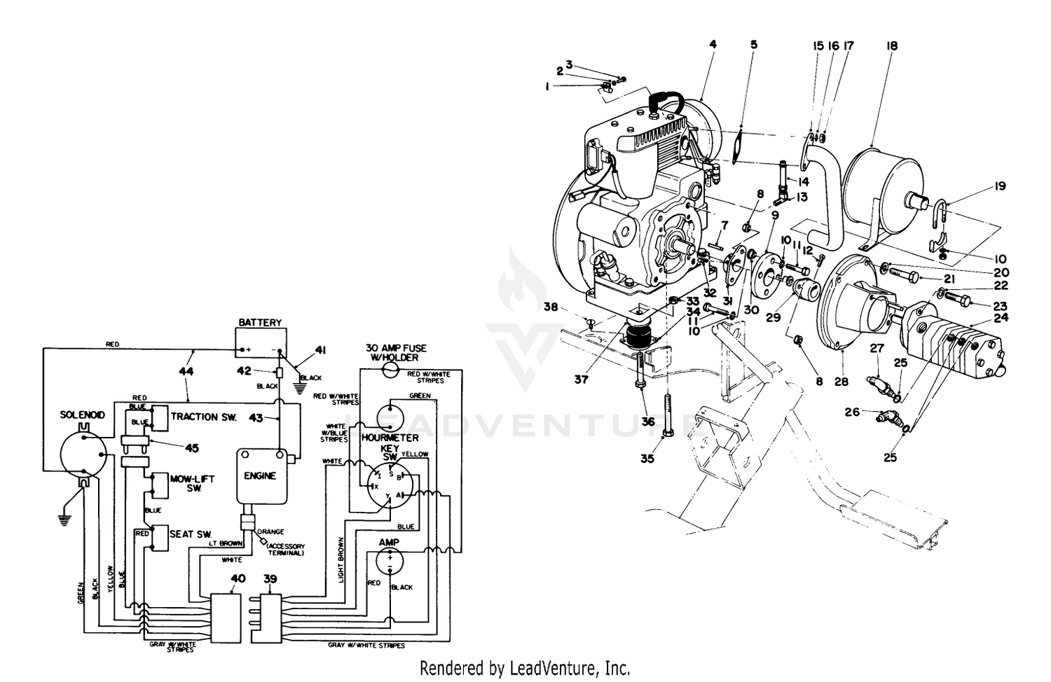 Engine And Wiring Diagram