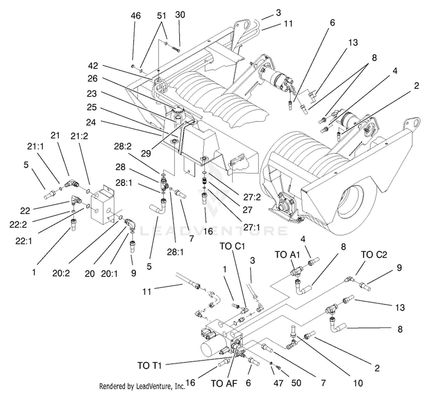Hydraulics Installation Assembly