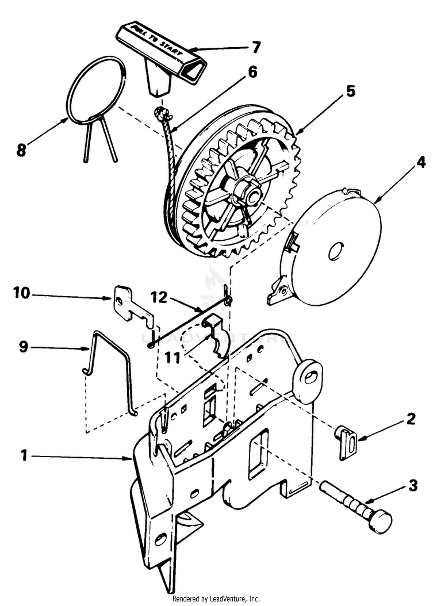Starter Assembly No. 590532