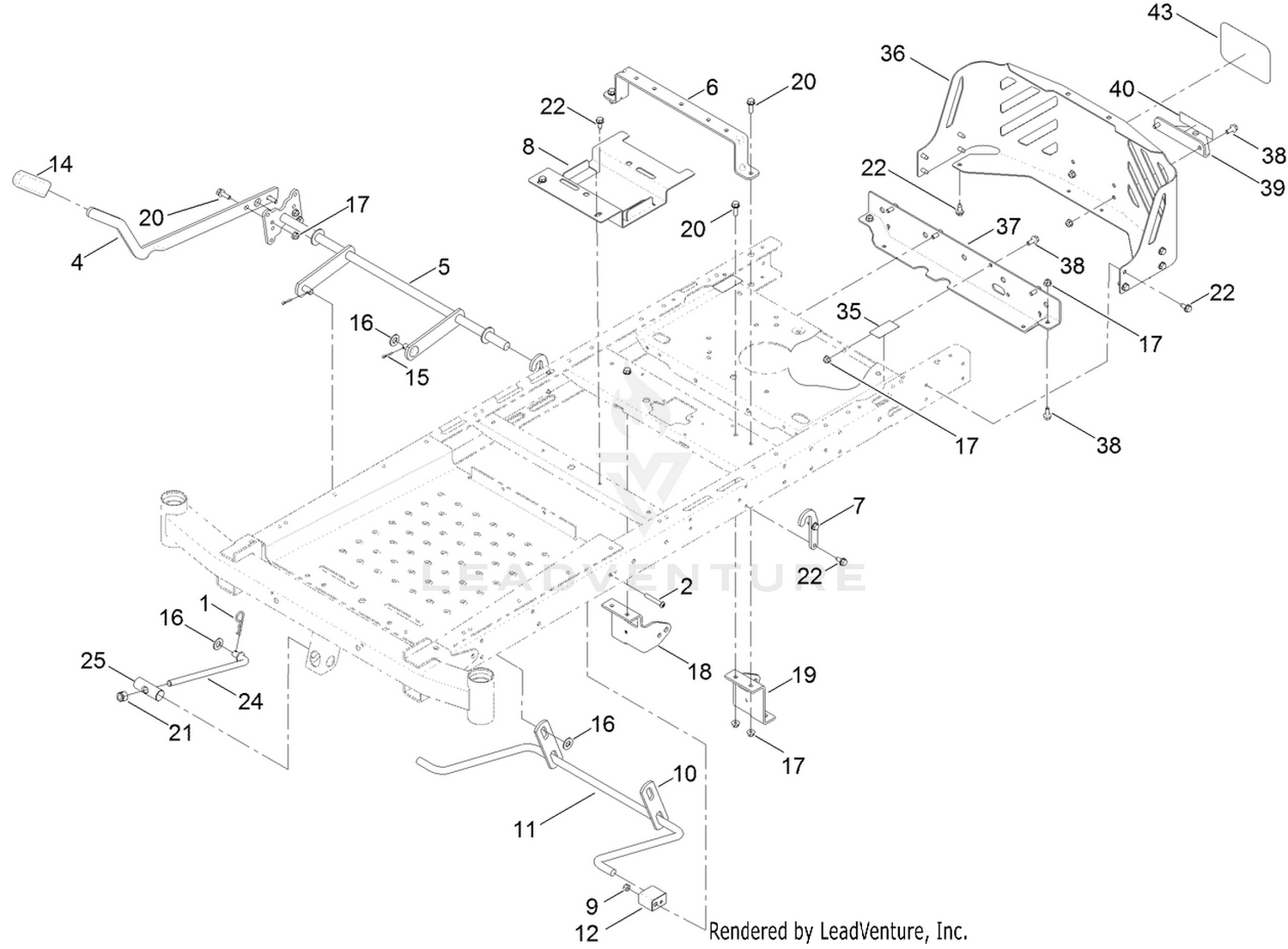 Deck Lift Assembly