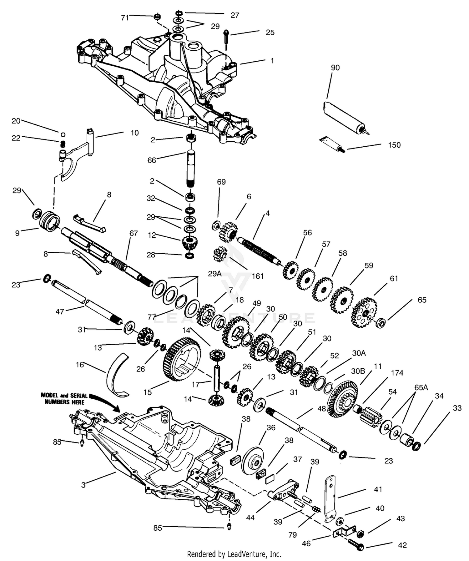 Peerless Transaxle Model No. 915-919