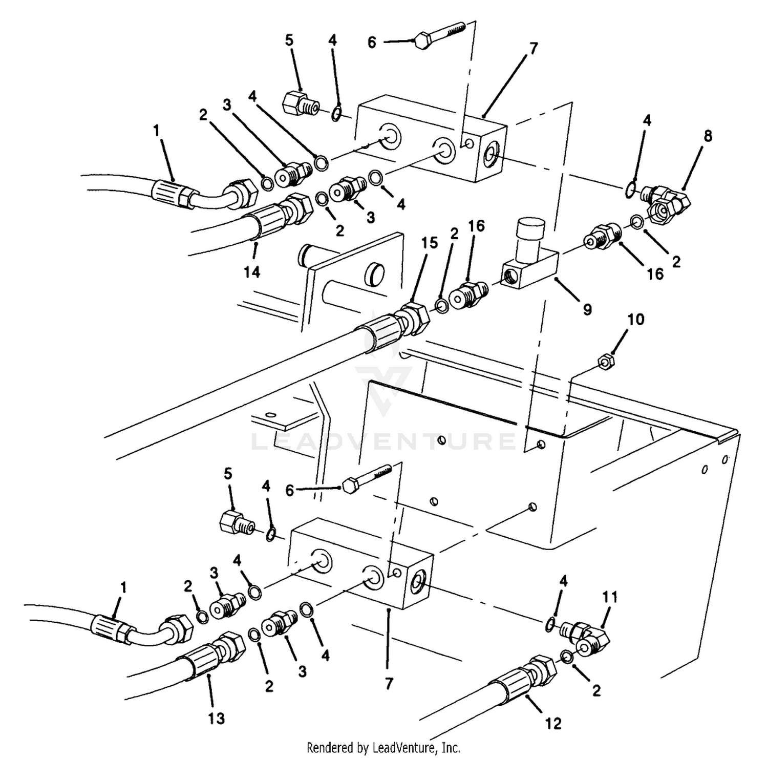 Rear Hydraulic Manifolds