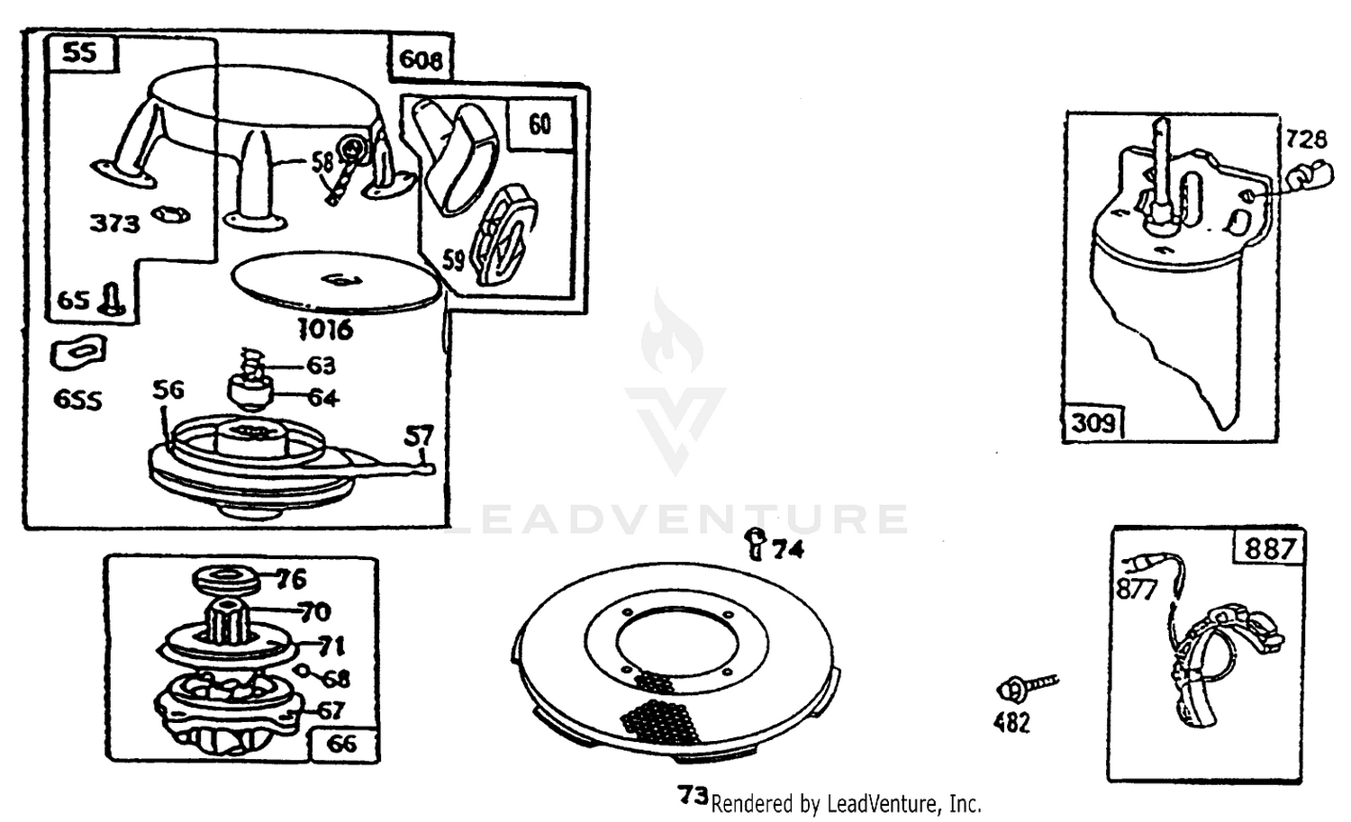 Rewind-Briggs  Stratton No. 286707-0119-01