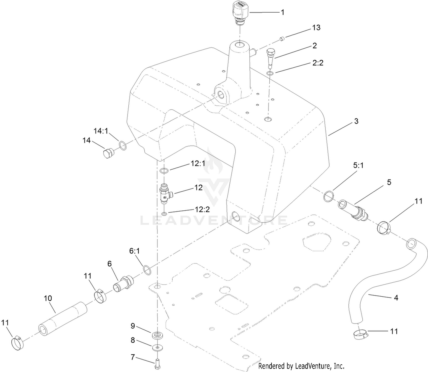 Hydraulic Tank Assembly