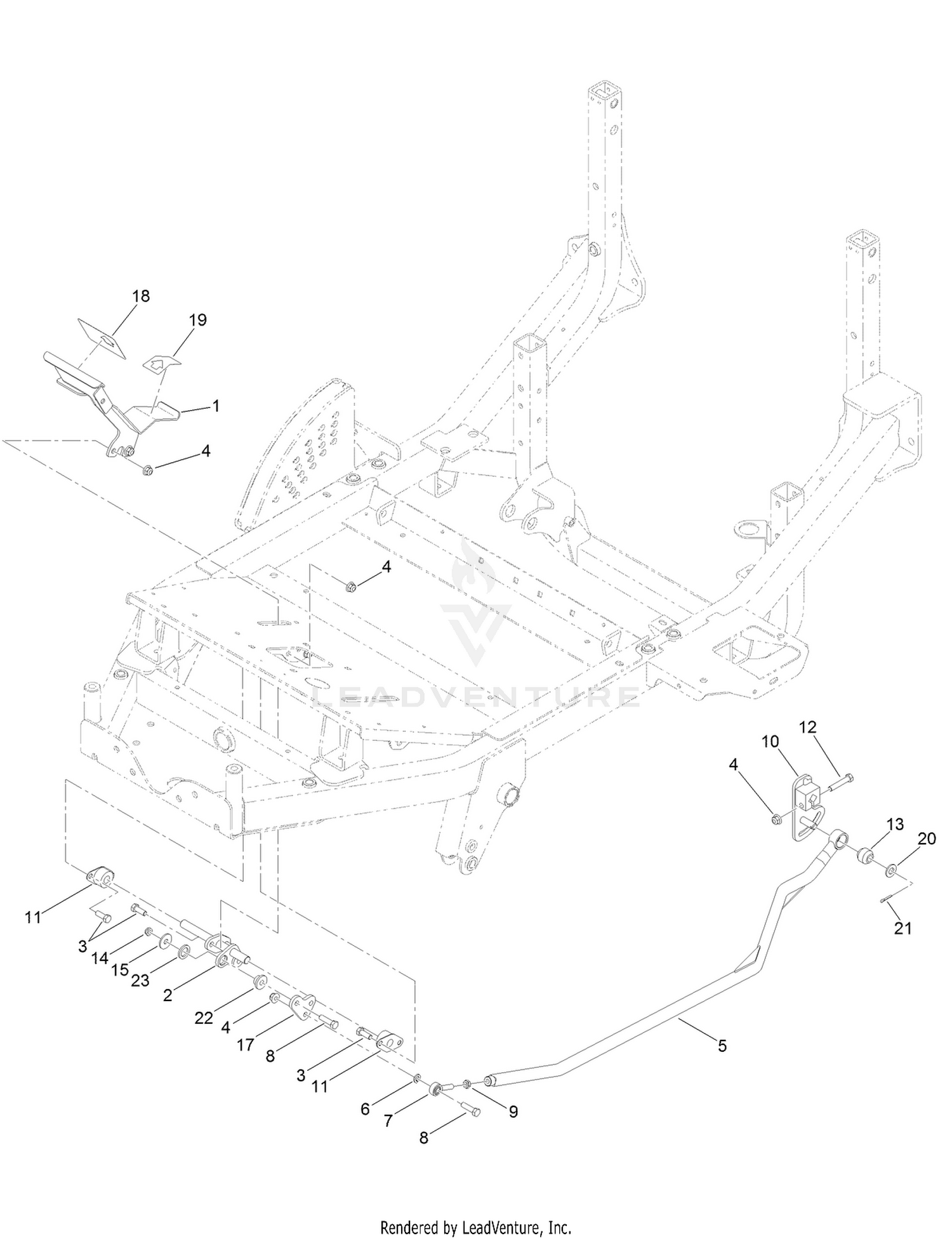 Traction Pedal Assembly