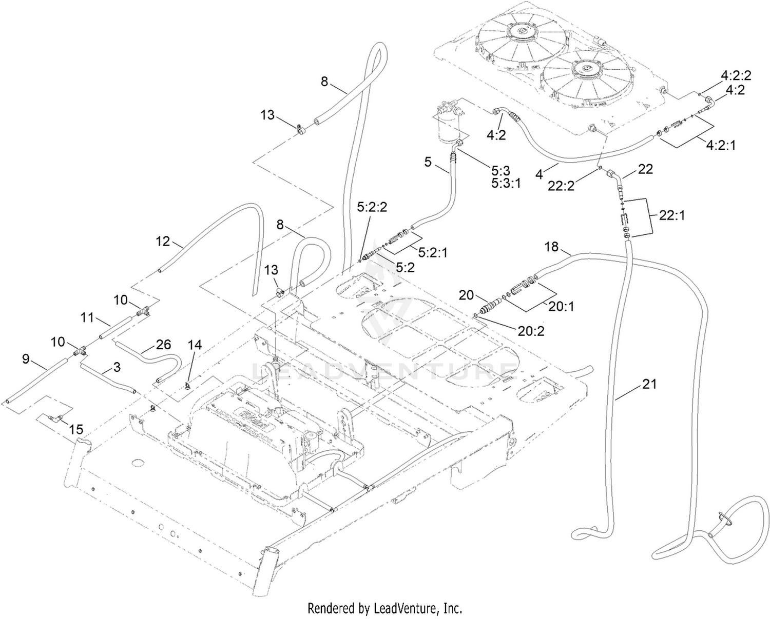 Heat Hose Assembly