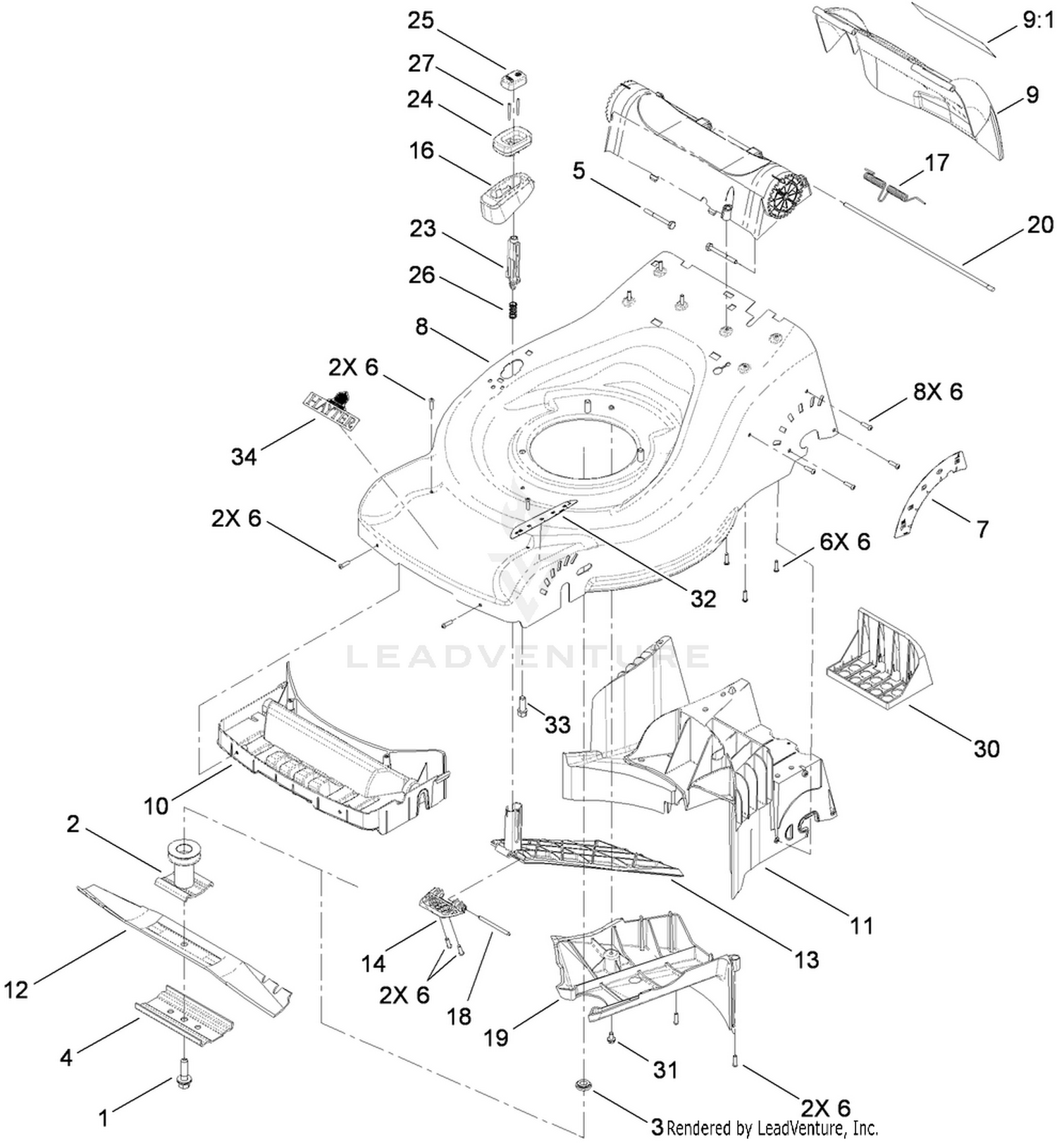 Housing and Baffle Assembly