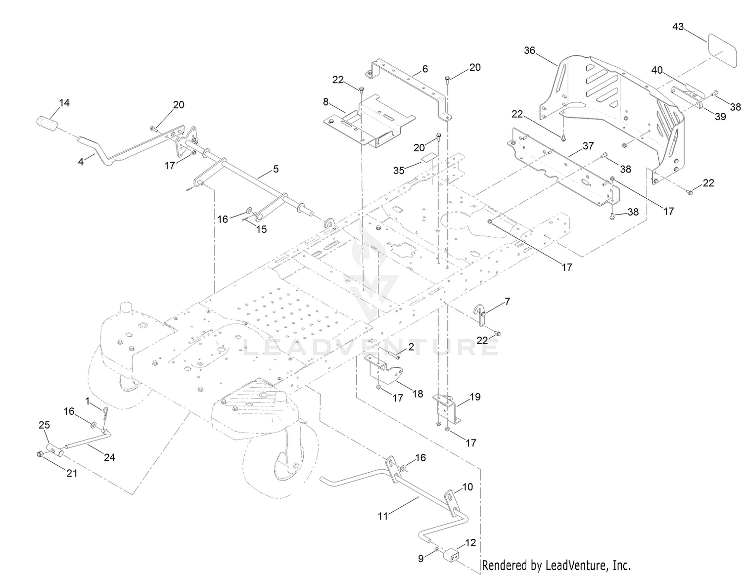 Deck Lift Assembly