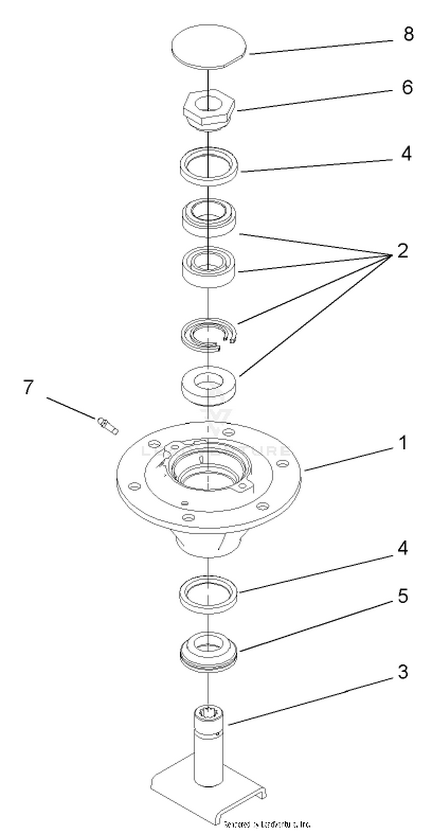 Spindle Assembly No. 100-5700