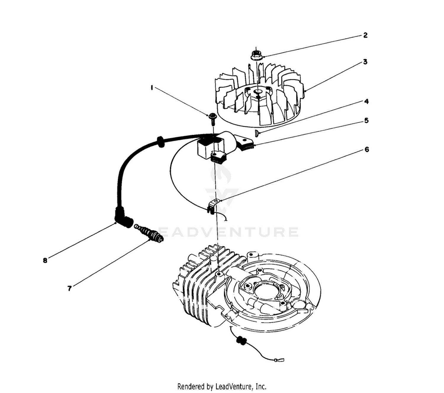 Flywheel  Magneto Assembly