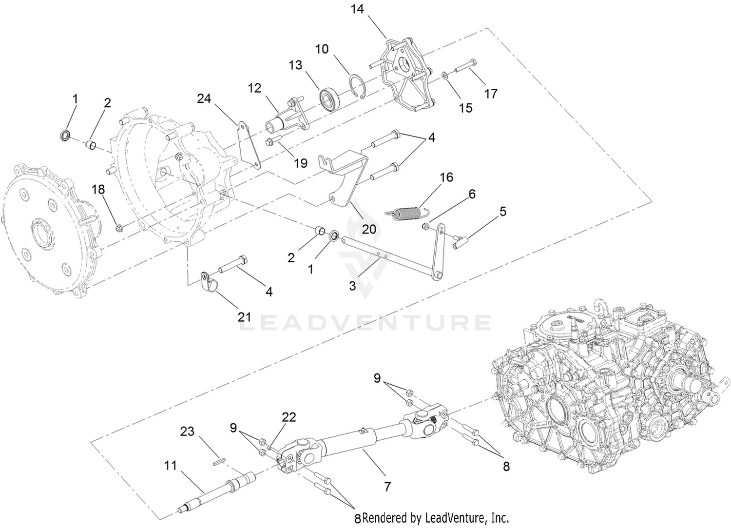 Driveshaft Connection Assembly
