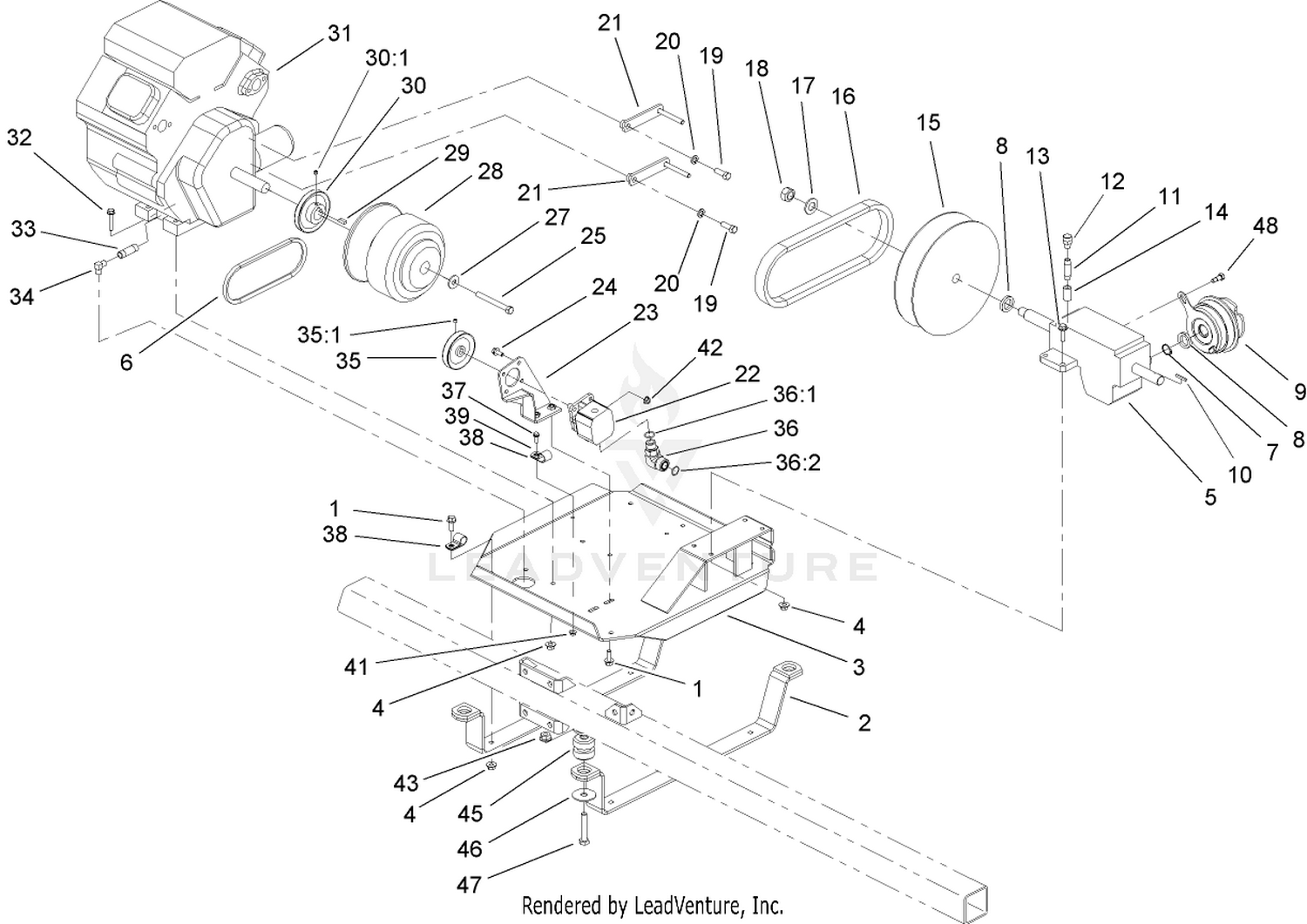Engine Installation Assembly