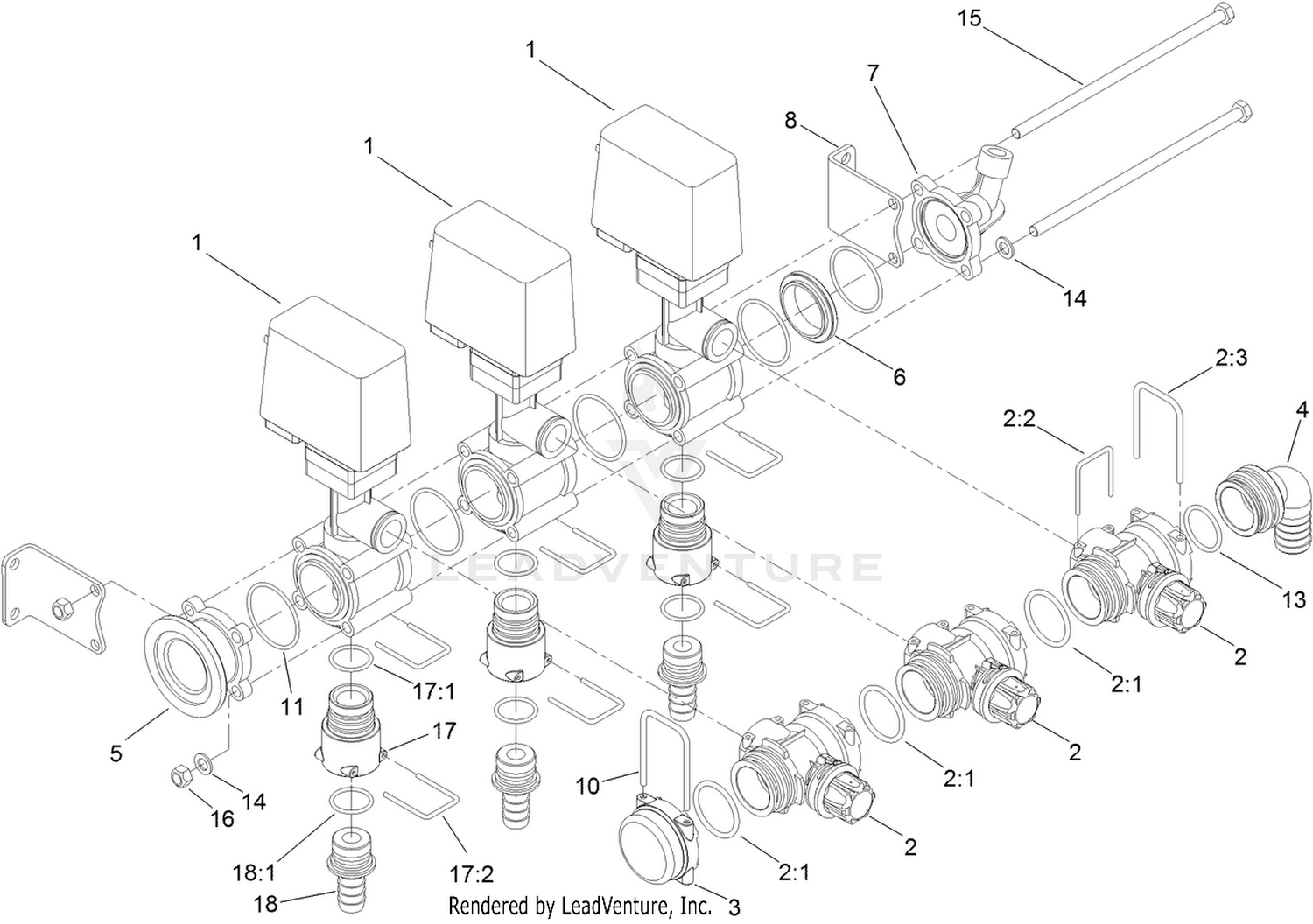 Boom Manifold Assembly