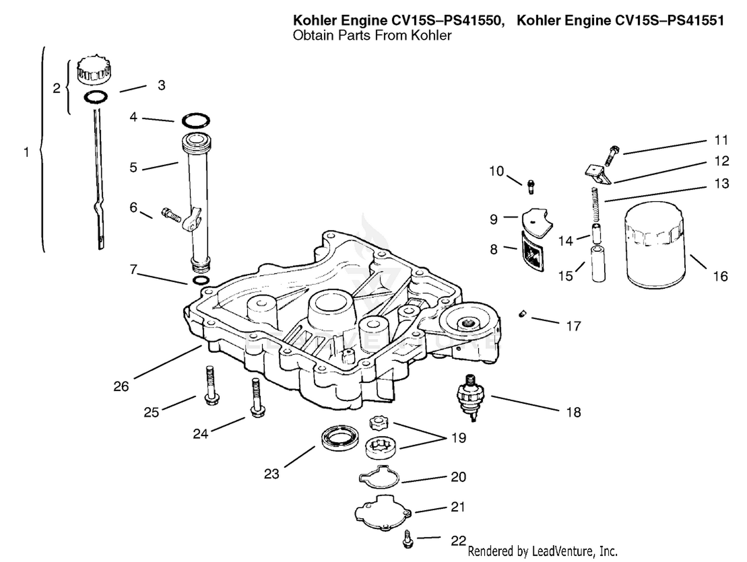Oil Pan / Lubrication