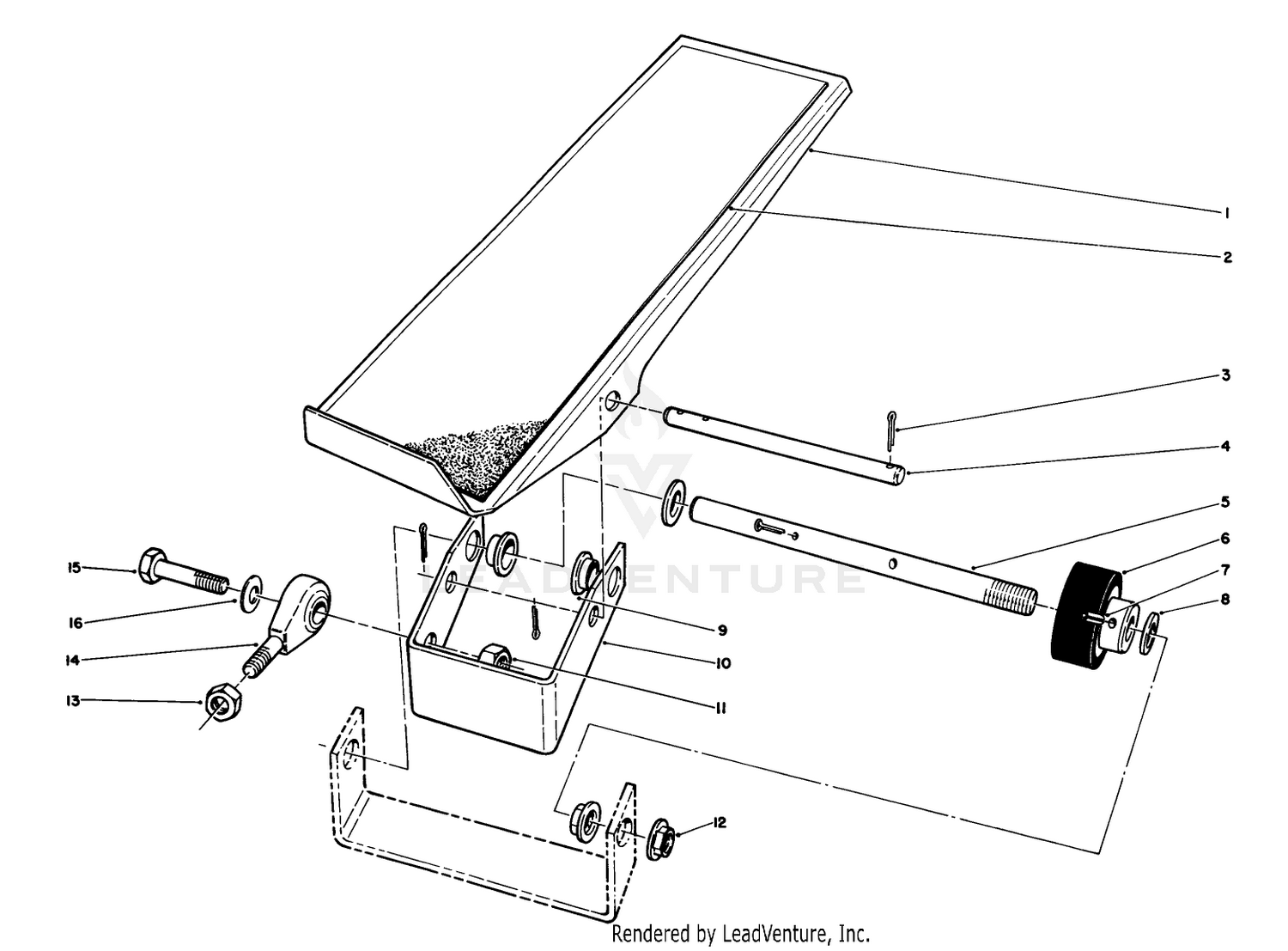 Traction Pedal Assembly