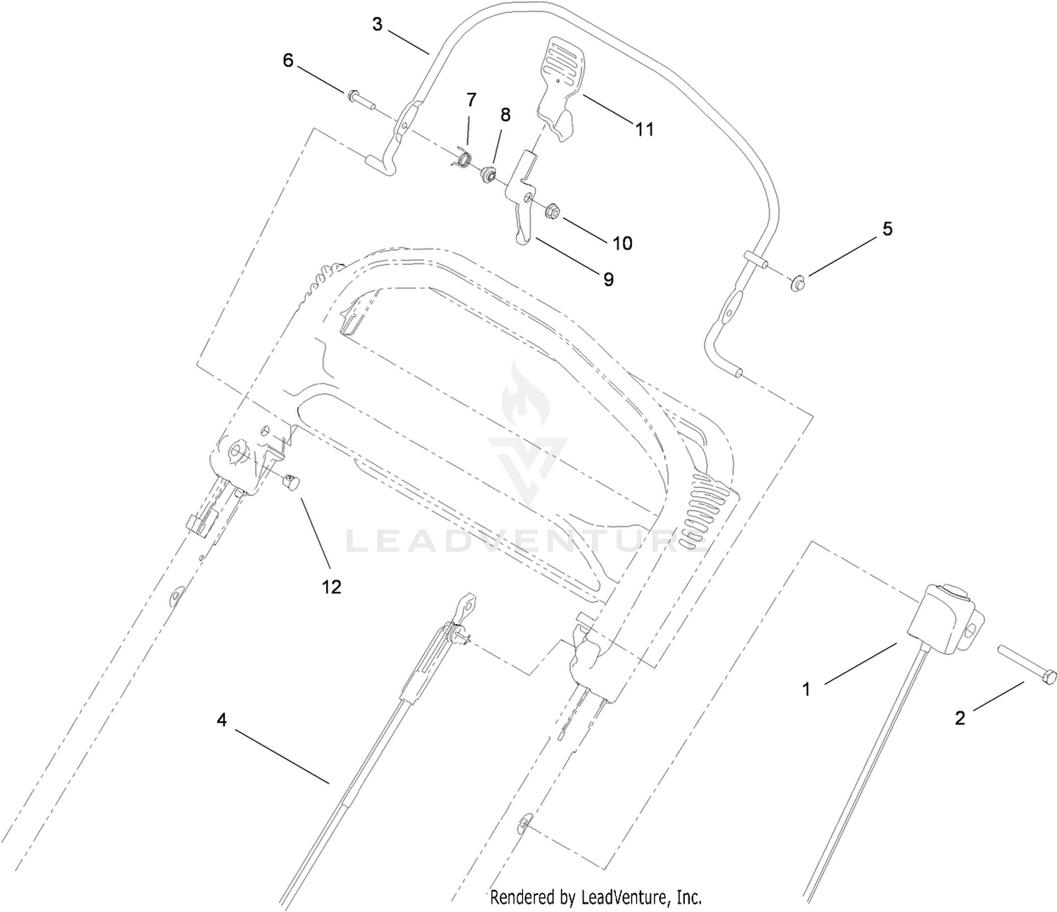 Upper Handle Assembly