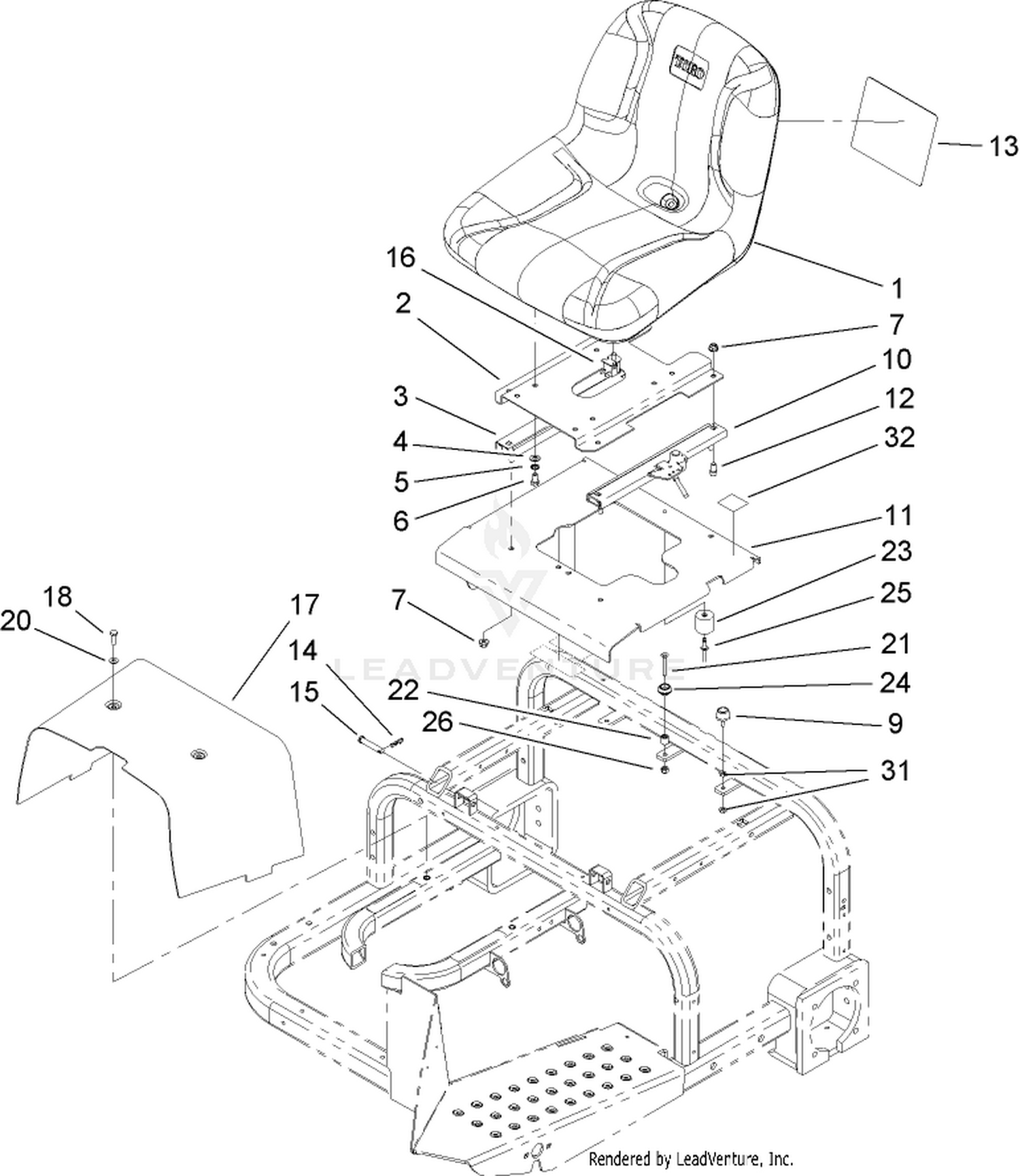 Seat and Shroud Assembly