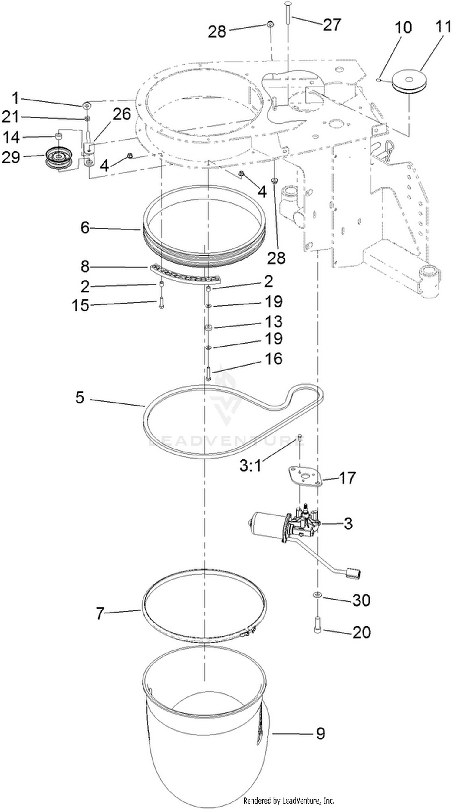 Blower Drive Assembly