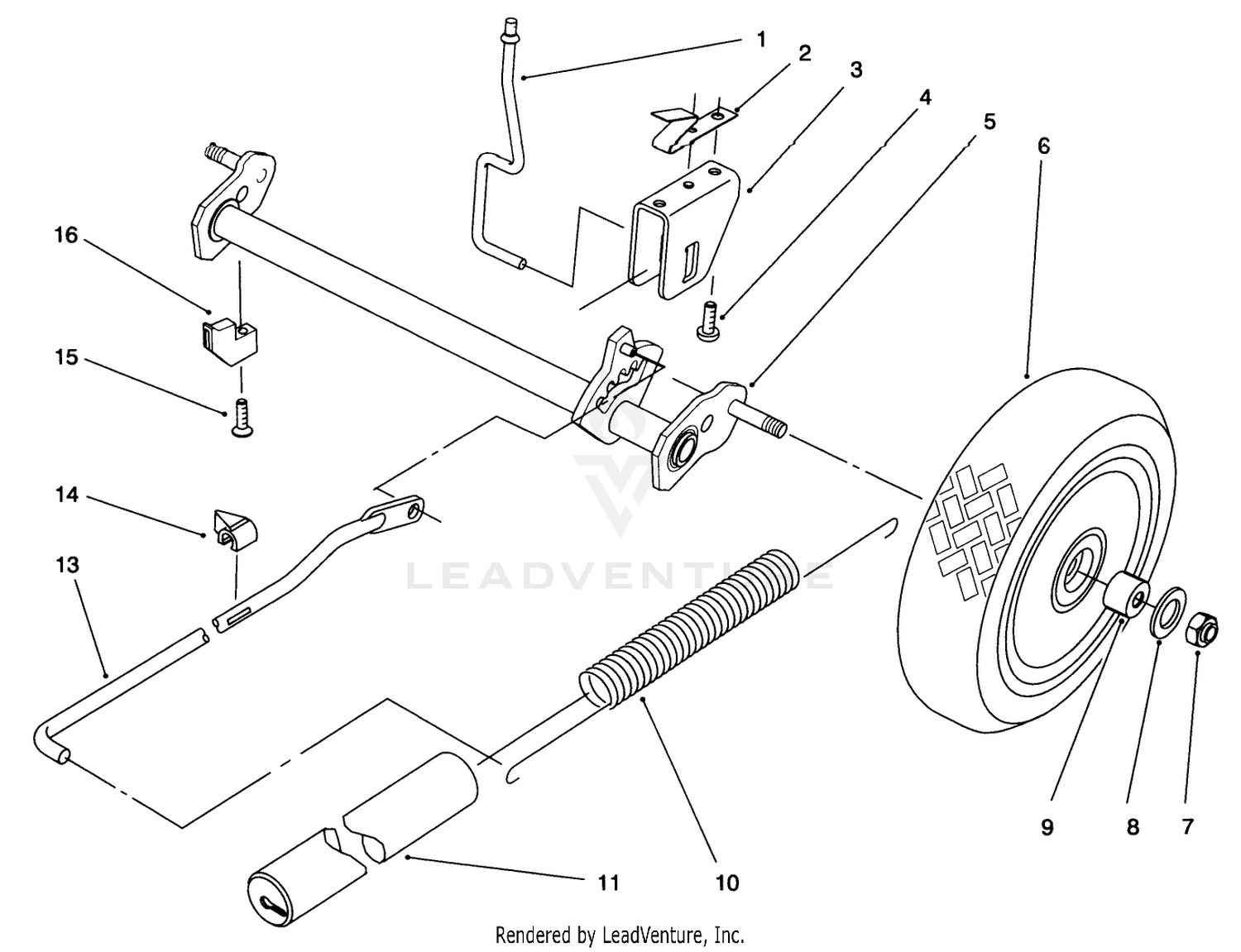 Rear Axle Assembly