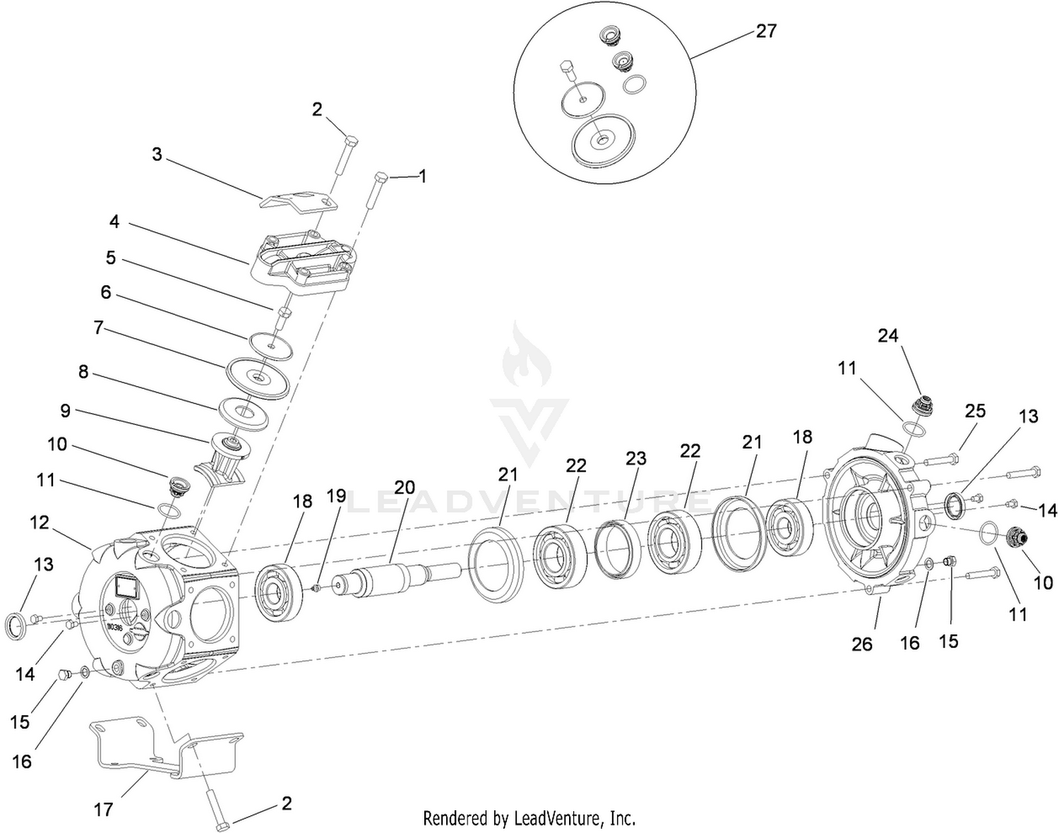 Pump Assembly No. 117-0713