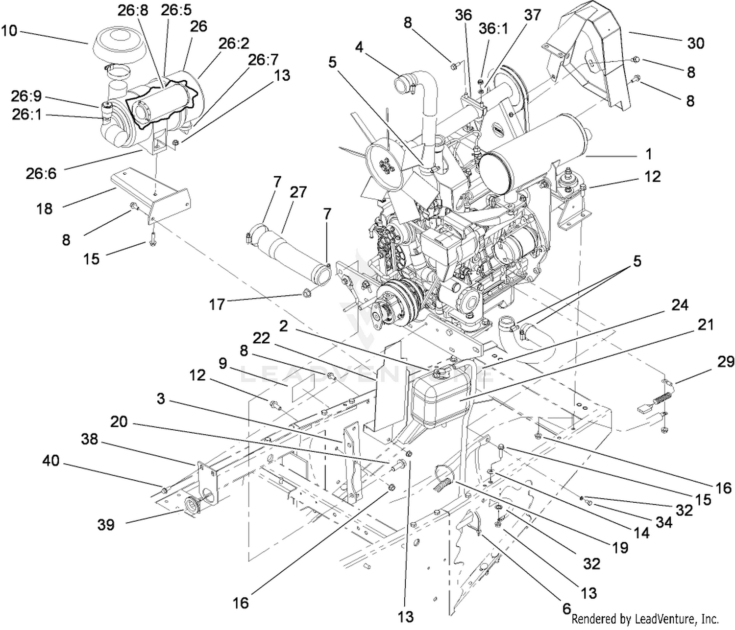 Engine Installation Assembly