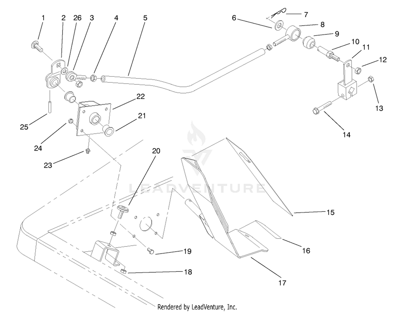 Traction Pedal Assembly