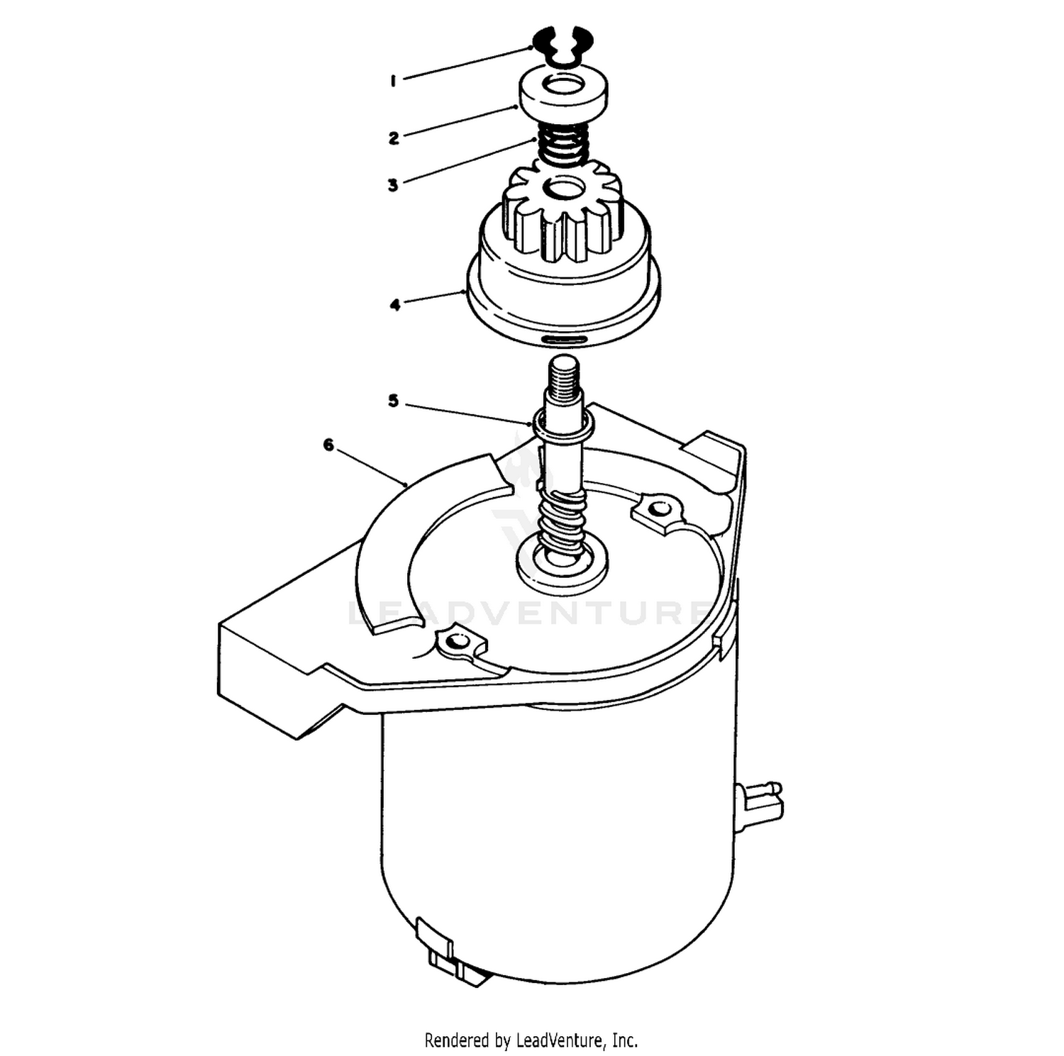 Starter Motor Assembly