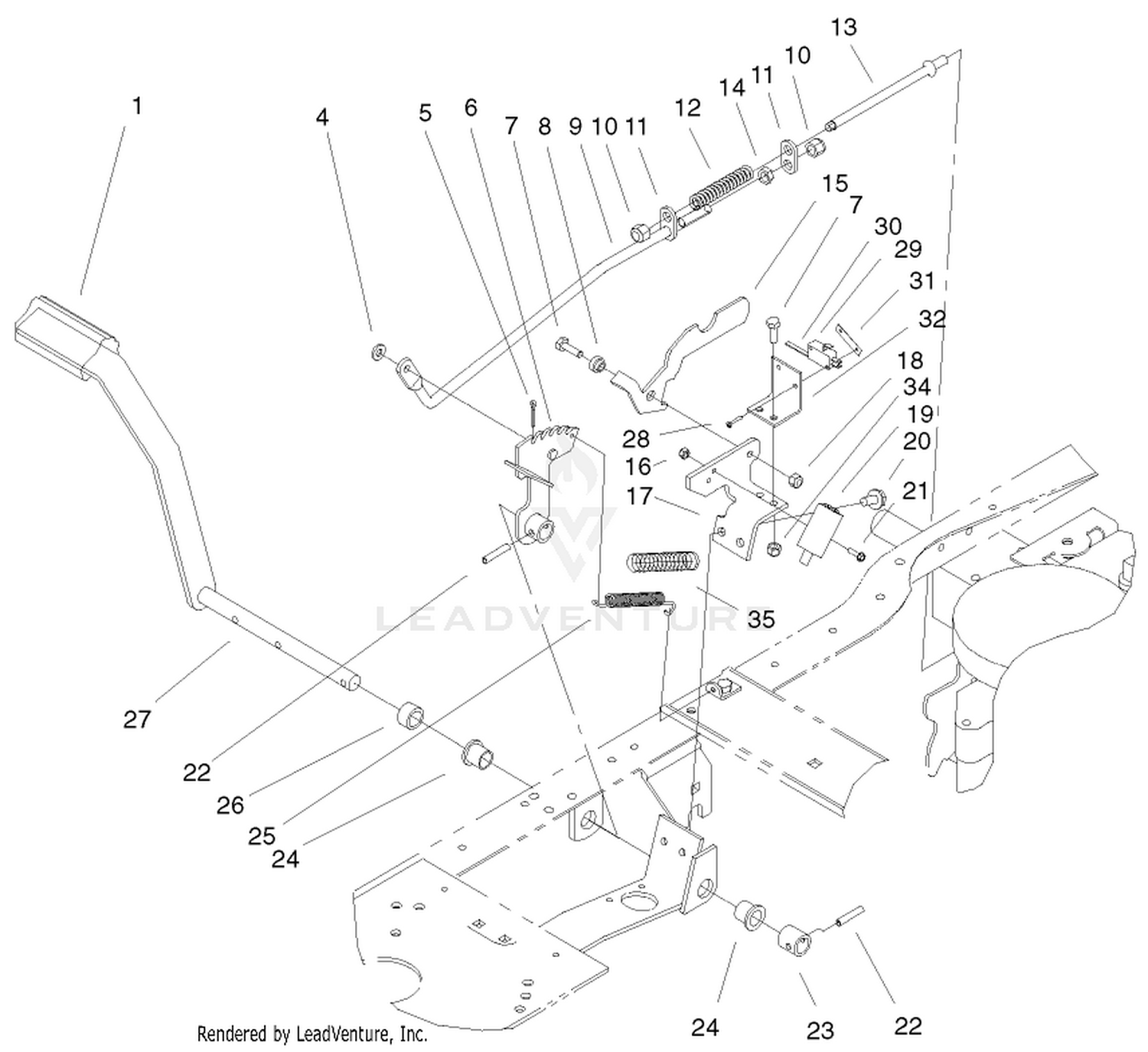 Hydro Brake Assembly