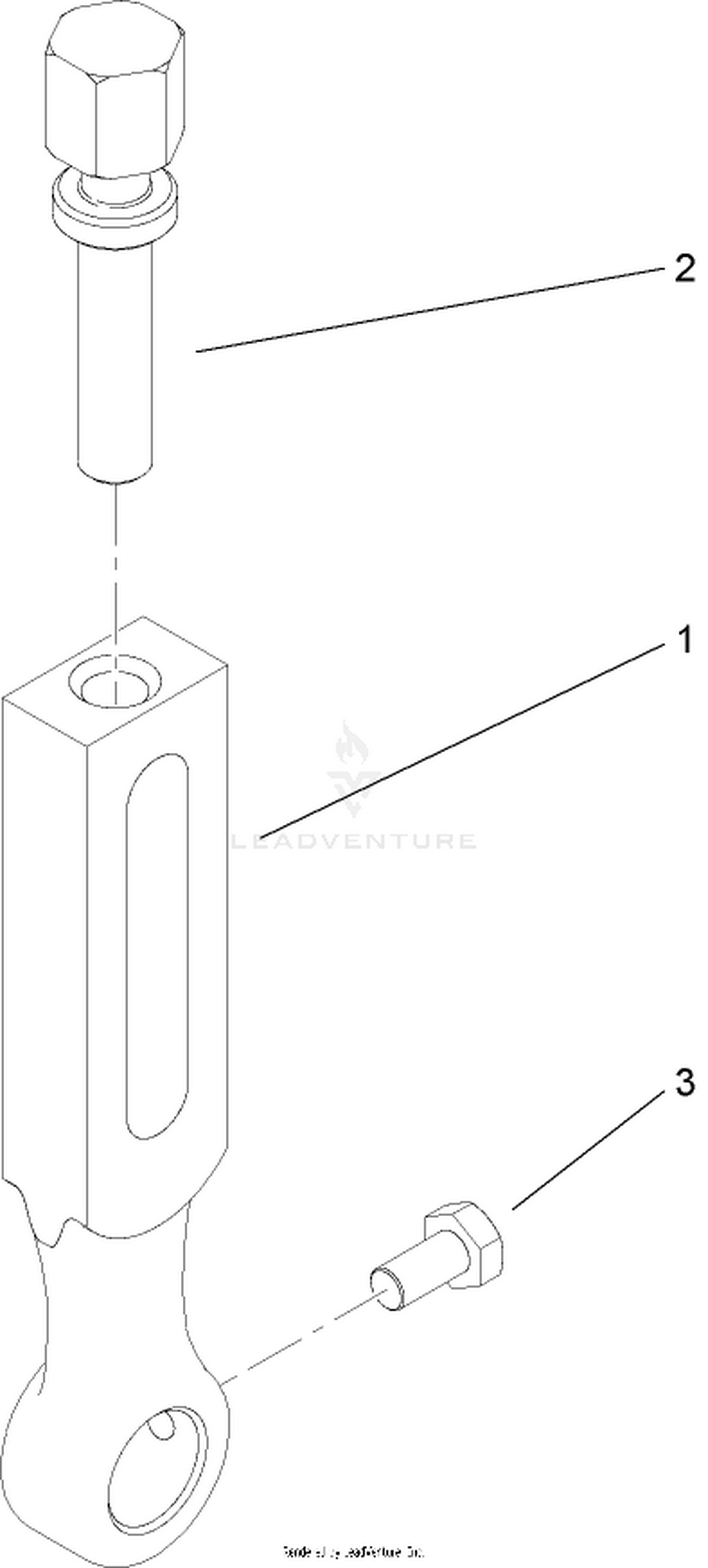 Replacement Height-of-Cut Assembly No. 110-7350